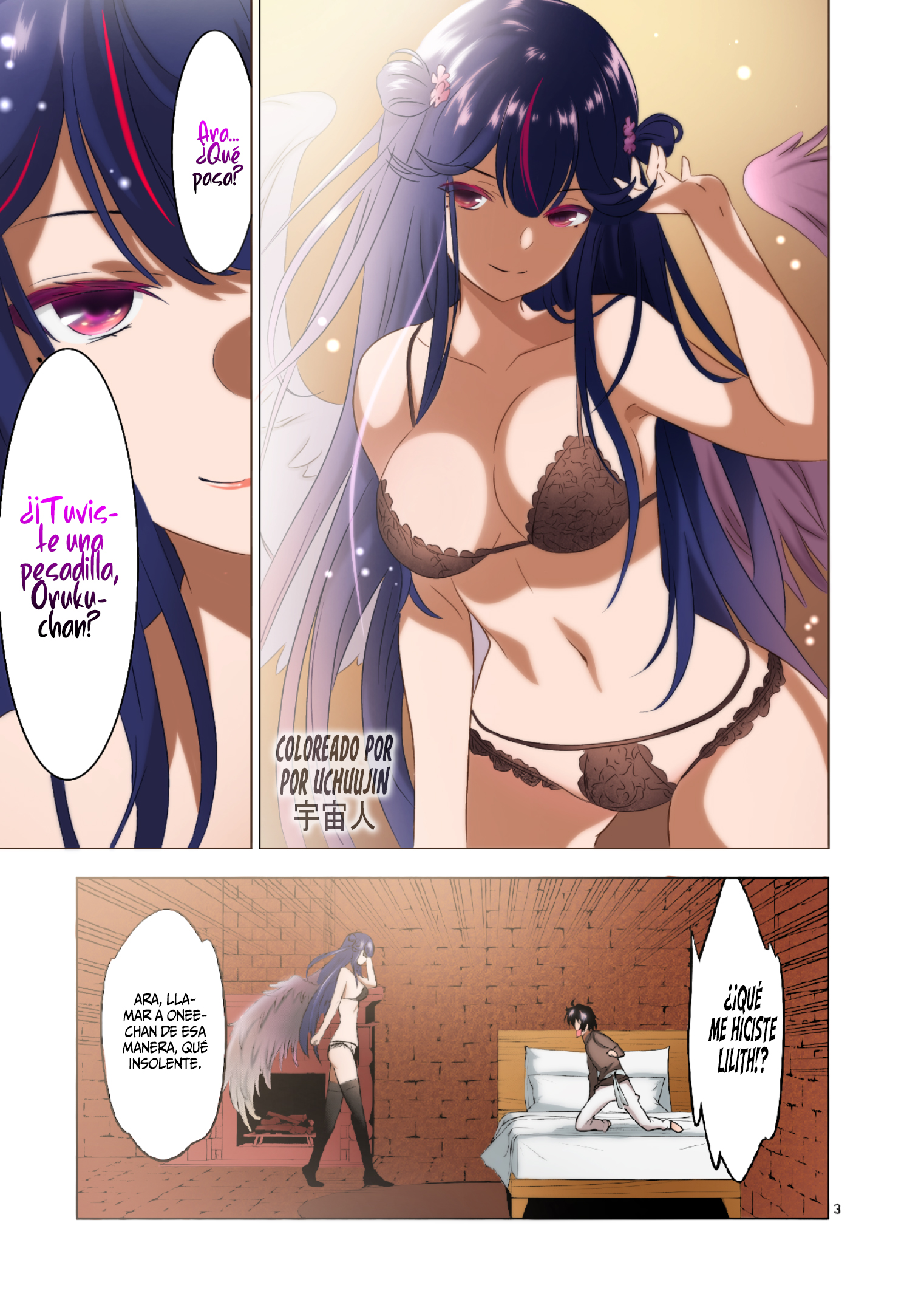 Shijou Saikyou Orc-san no Tanoshii Tanetsuke Harem Zukuri Capitulo 72: La Espada desenvainada, Orcalibur. página 8