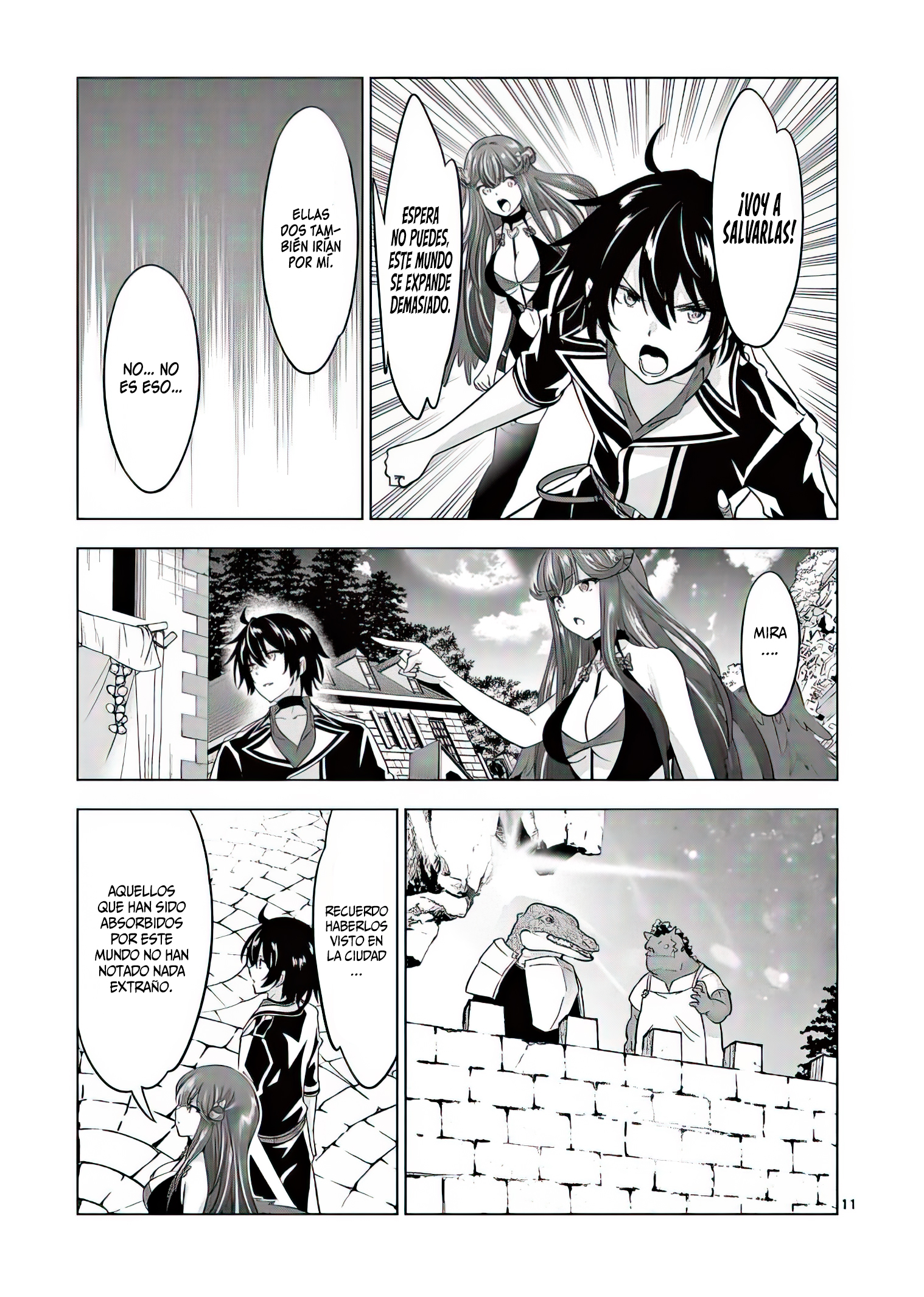 Shijou Saikyou Orc-san no Tanoshii Tanetsuke Harem Zukuri Capitulo 73: Un Dios Malvado Sellado en el Castillo del Rey Demonio. página 15