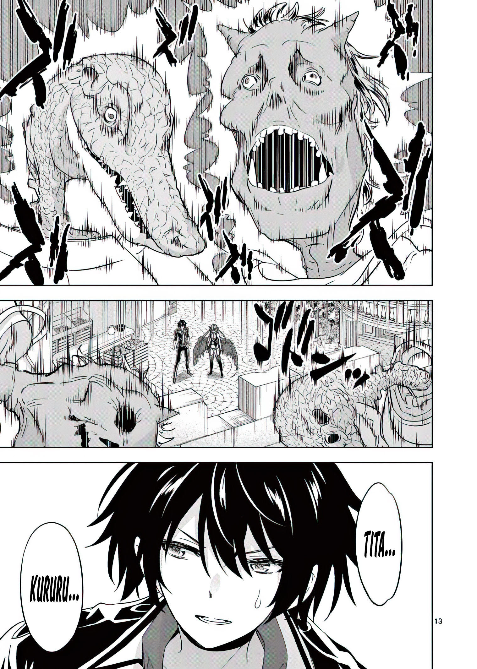 Shijou Saikyou Orc-san no Tanoshii Tanetsuke Harem Zukuri Capitulo 73: Un Dios Malvado Sellado en el Castillo del Rey Demonio. página 17