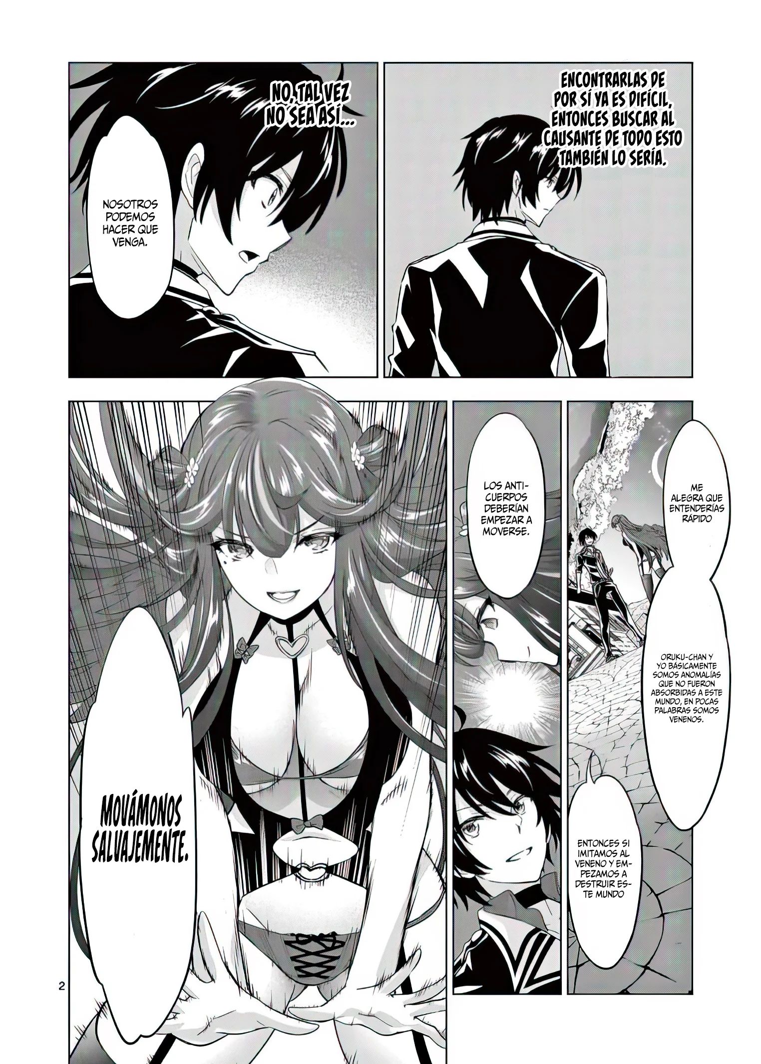 Shijou Saikyou Orc-san no Tanoshii Tanetsuke Harem Zukuri Capitulo 74: Lo que más odio es a los hombres que enfrentan al jefe final arrogantemente con poca información. página 3