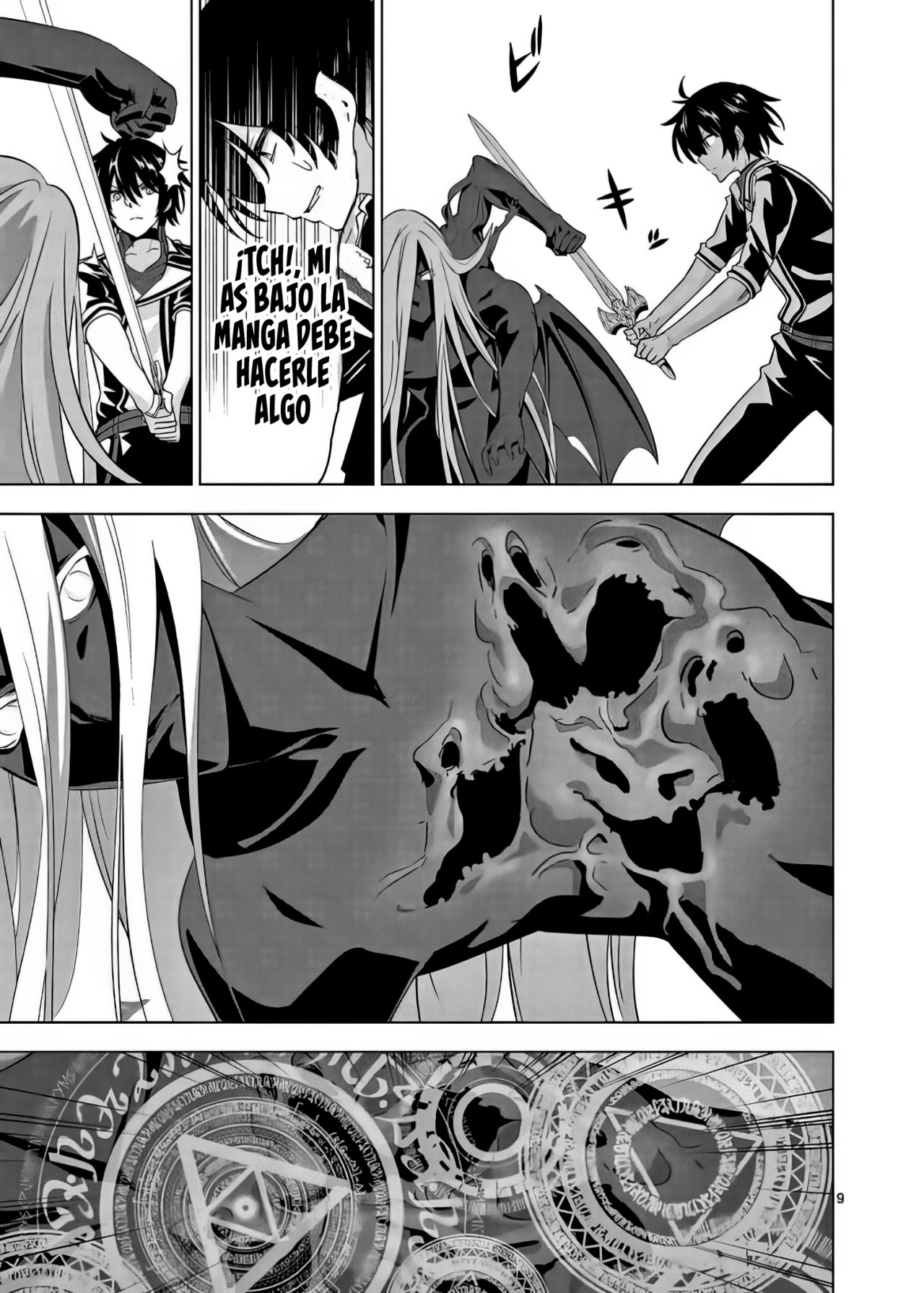 Shijou Saikyou Orc-san no Tanoshii Tanetsuke Harem Zukuri Capitulo 76: Rezando por un Milagro, pero tampoco dependiendo de él. página 11