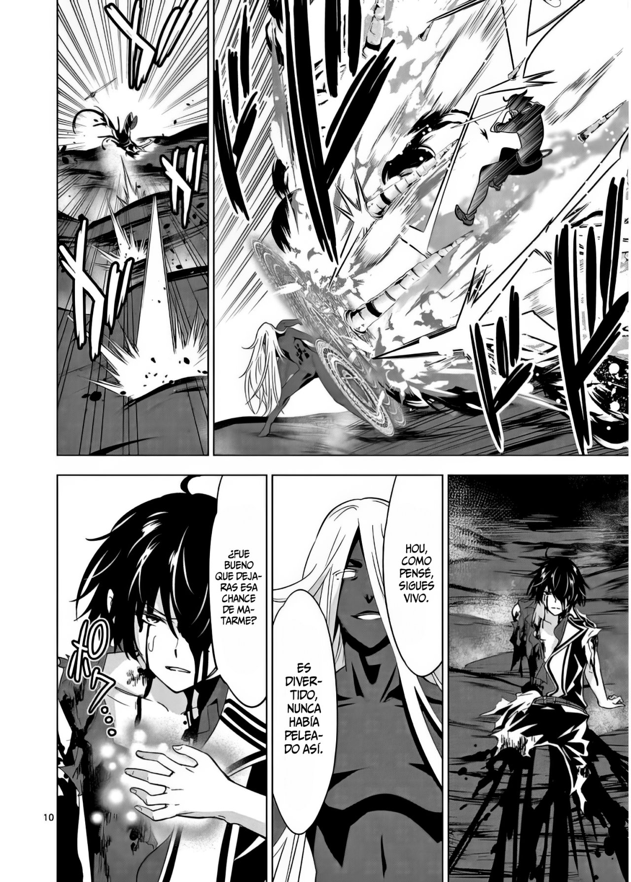 Shijou Saikyou Orc-san no Tanoshii Tanetsuke Harem Zukuri Capitulo 76: Rezando por un Milagro, pero tampoco dependiendo de él. página 12