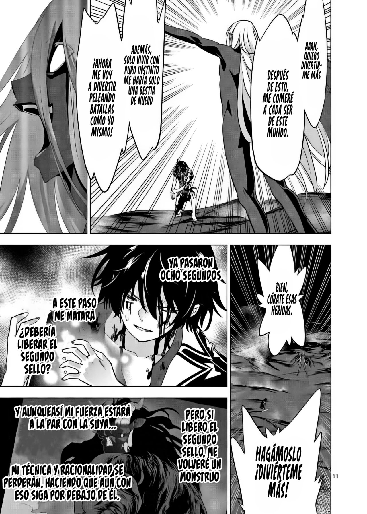 Shijou Saikyou Orc-san no Tanoshii Tanetsuke Harem Zukuri Capitulo 76: Rezando por un Milagro, pero tampoco dependiendo de él. página 13