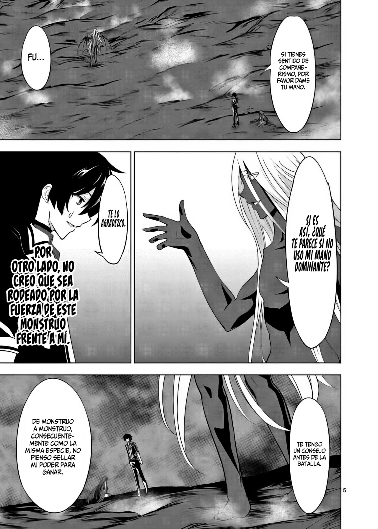 Shijou Saikyou Orc-san no Tanoshii Tanetsuke Harem Zukuri Capitulo 76: Rezando por un Milagro, pero tampoco dependiendo de él. página 7