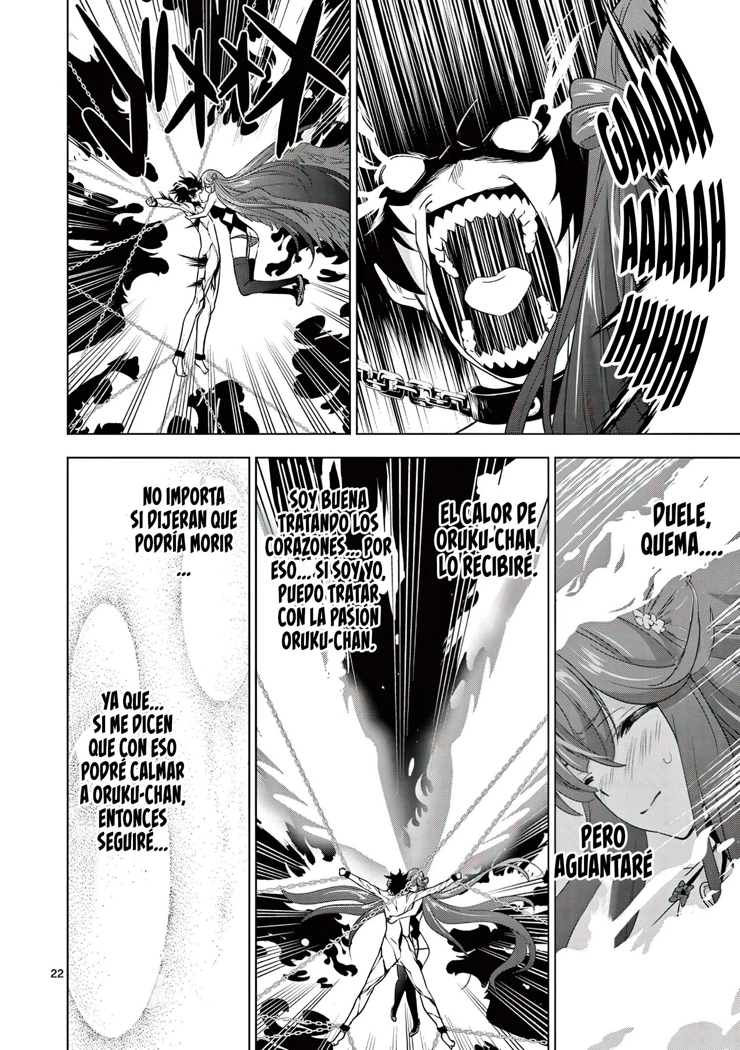 Shijou Saikyou Orc-san no Tanoshii Tanetsuke Harem Zukuri Capitulo 77: El Verdadero Monstruo. página 25