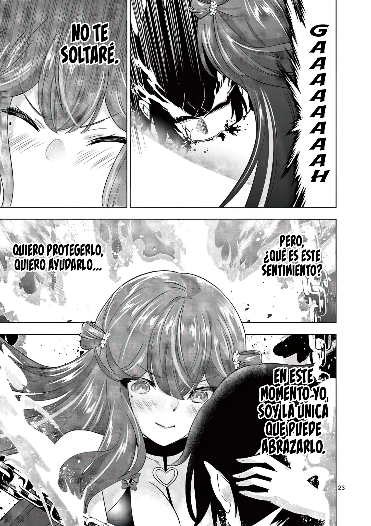 Shijou Saikyou Orc-san no Tanoshii Tanetsuke Harem Zukuri Capitulo 77: El Verdadero Monstruo. página 26