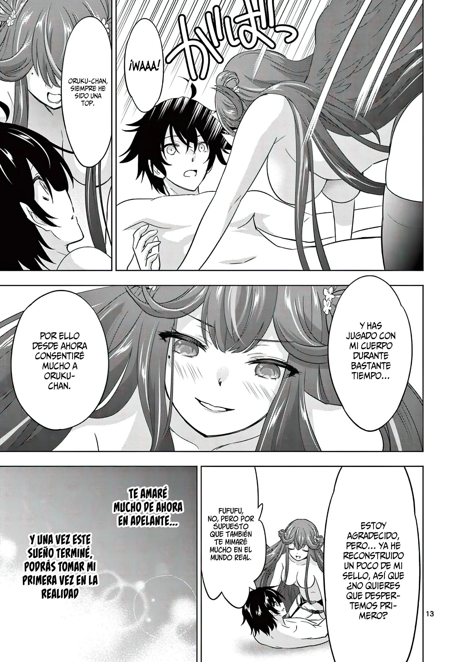 Shijou Saikyou Orc-san no Tanoshii Tanetsuke Harem Zukuri Capitulo 78: Esta Hermosa Onee-san te Ama. página 16