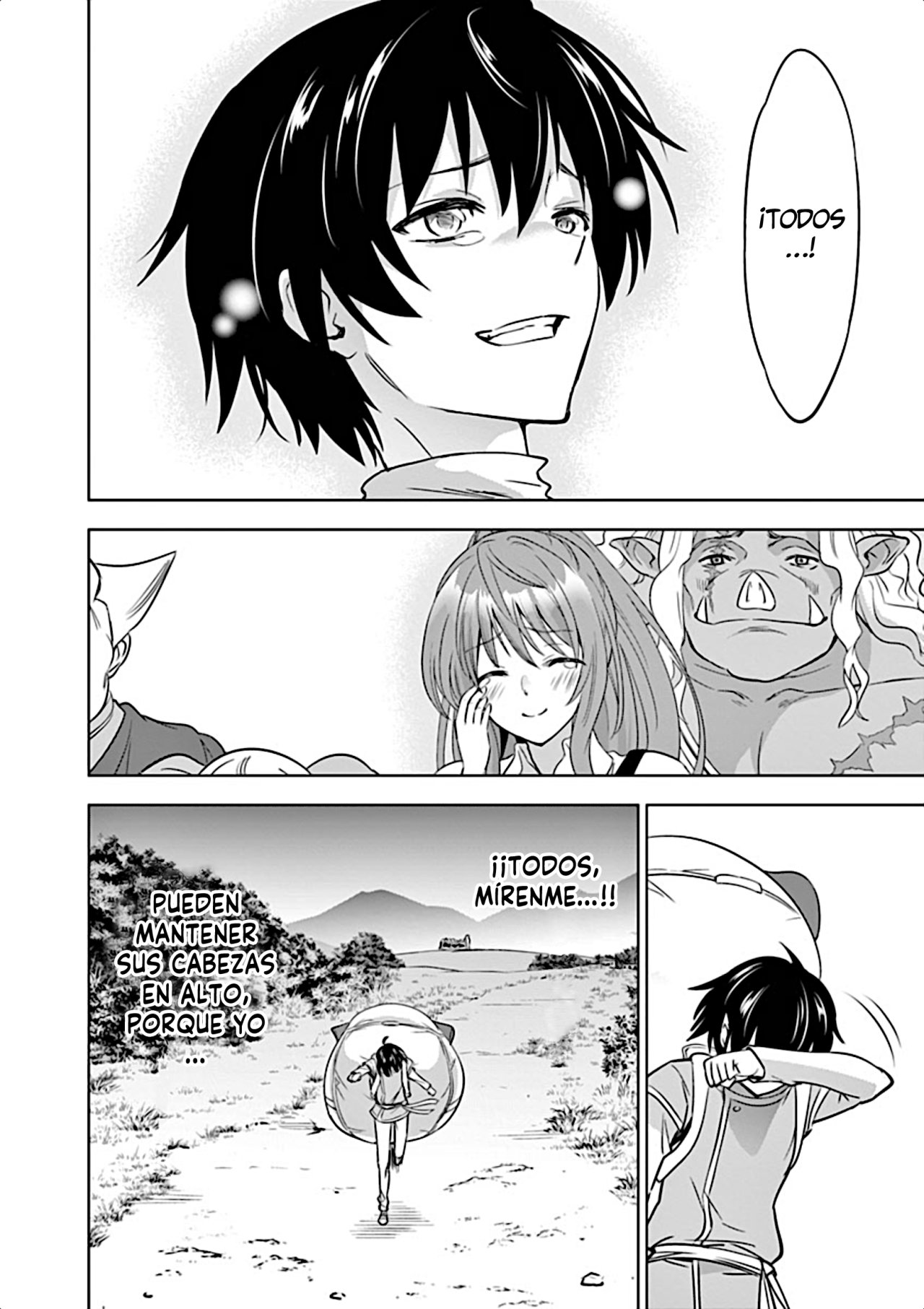 Shijou Saikyou Orc-san no Tanoshii Tanetsuke Harem Zukuri Capitulo 8: El Examen de Graduación de Oruku página 24