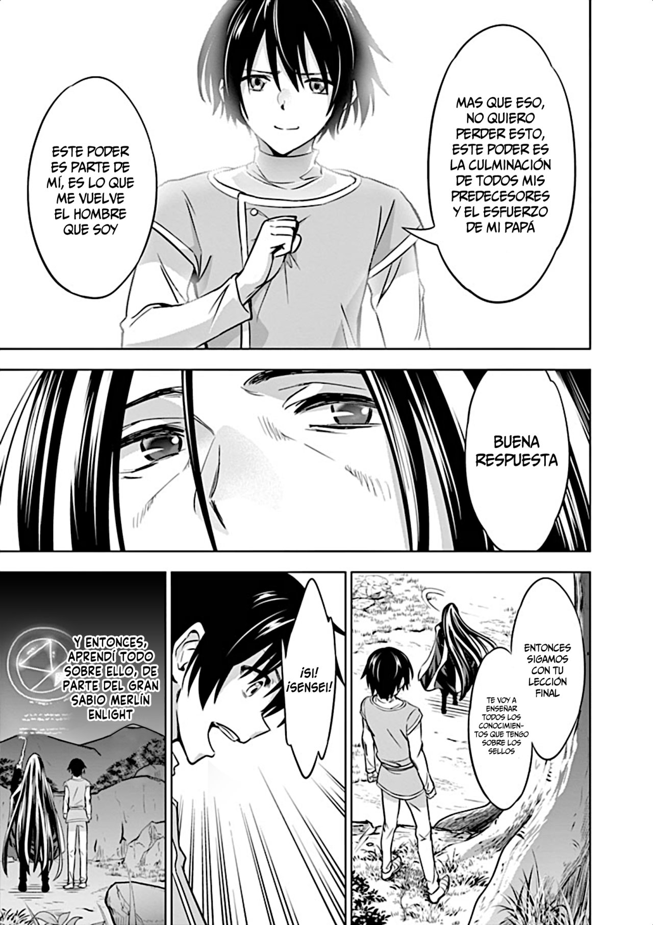 Shijou Saikyou Orc-san no Tanoshii Tanetsuke Harem Zukuri Capitulo 8: El Examen de Graduación de Oruku página 7