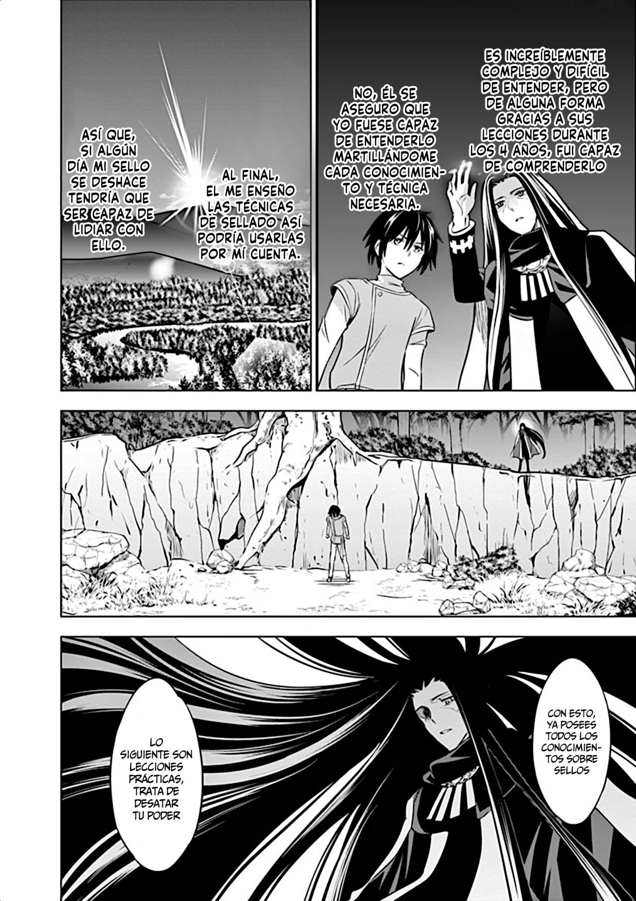 Shijou Saikyou Orc-san no Tanoshii Tanetsuke Harem Zukuri Capitulo 8: El Examen de Graduación de Oruku página 8
