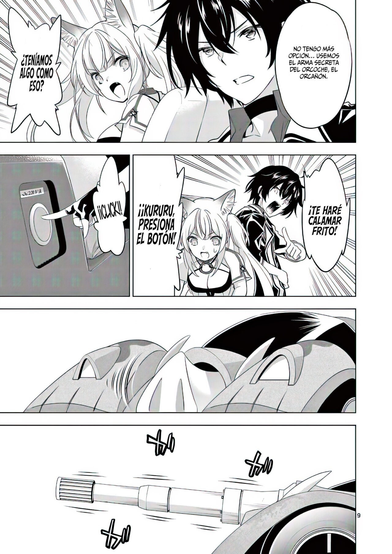 Shijou Saikyou Orc-san no Tanoshii Tanetsuke Harem Zukuri Capitulo 81: Poner el Alma en la Belleza de la Comida. página 12