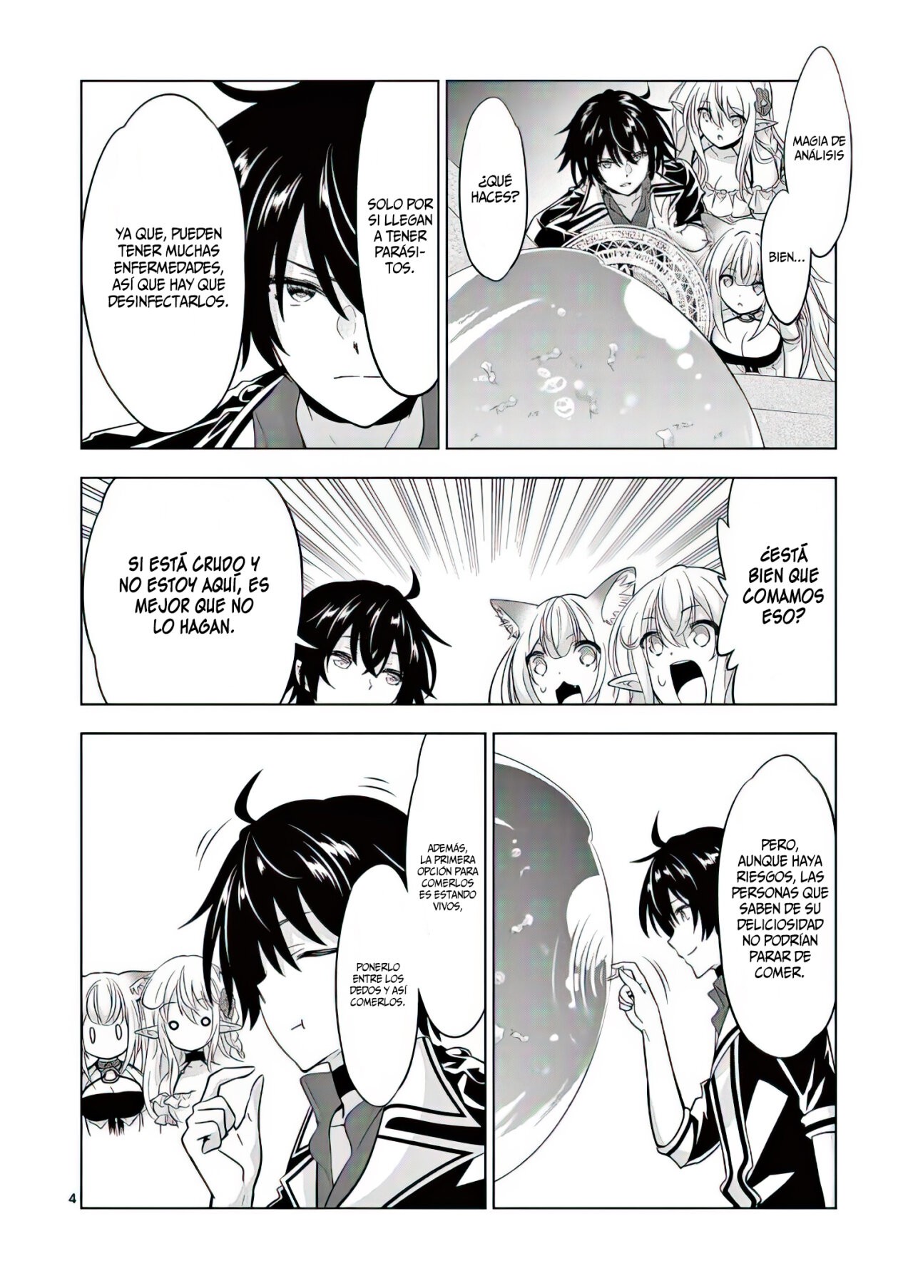 Shijou Saikyou Orc-san no Tanoshii Tanetsuke Harem Zukuri Capitulo 81: Poner el Alma en la Belleza de la Comida. página 7