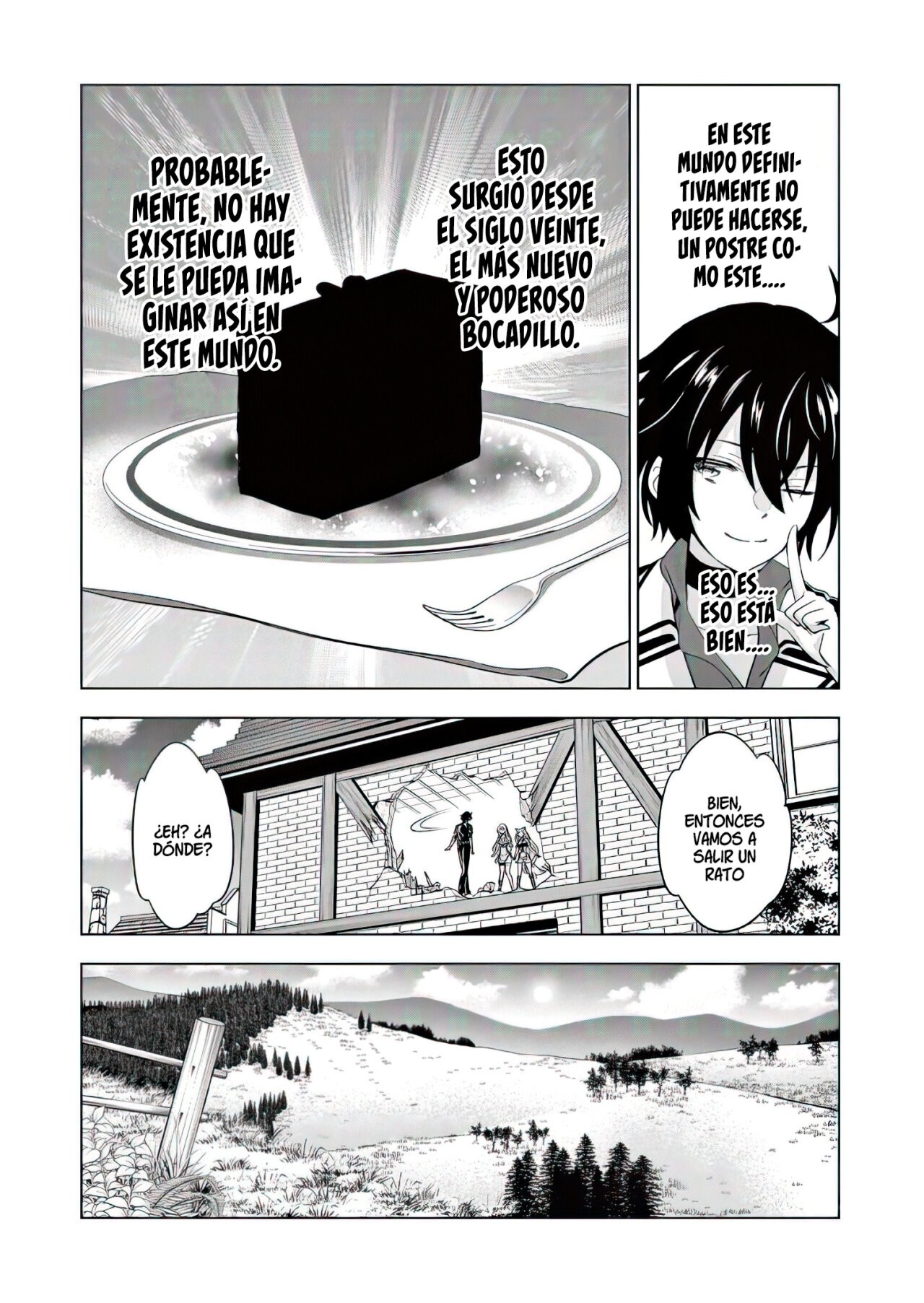 Shijou Saikyou Orc-san no Tanoshii Tanetsuke Harem Zukuri Capitulo 83: Las Personas que le van a Disparar al Jinete primero le Disparan al Caballo. página 12
