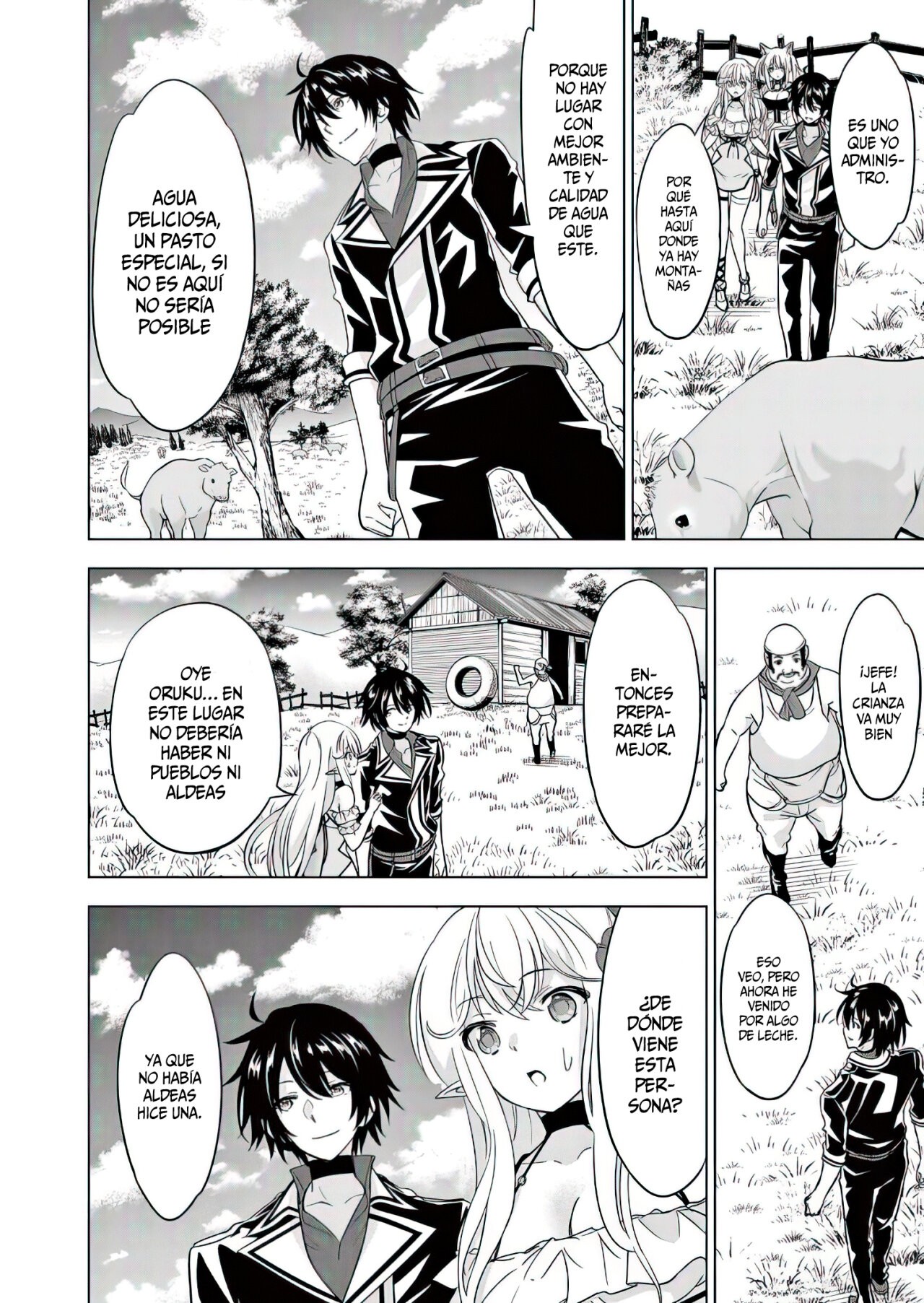 Shijou Saikyou Orc-san no Tanoshii Tanetsuke Harem Zukuri Capitulo 83: Las Personas que le van a Disparar al Jinete primero le Disparan al Caballo. página 15