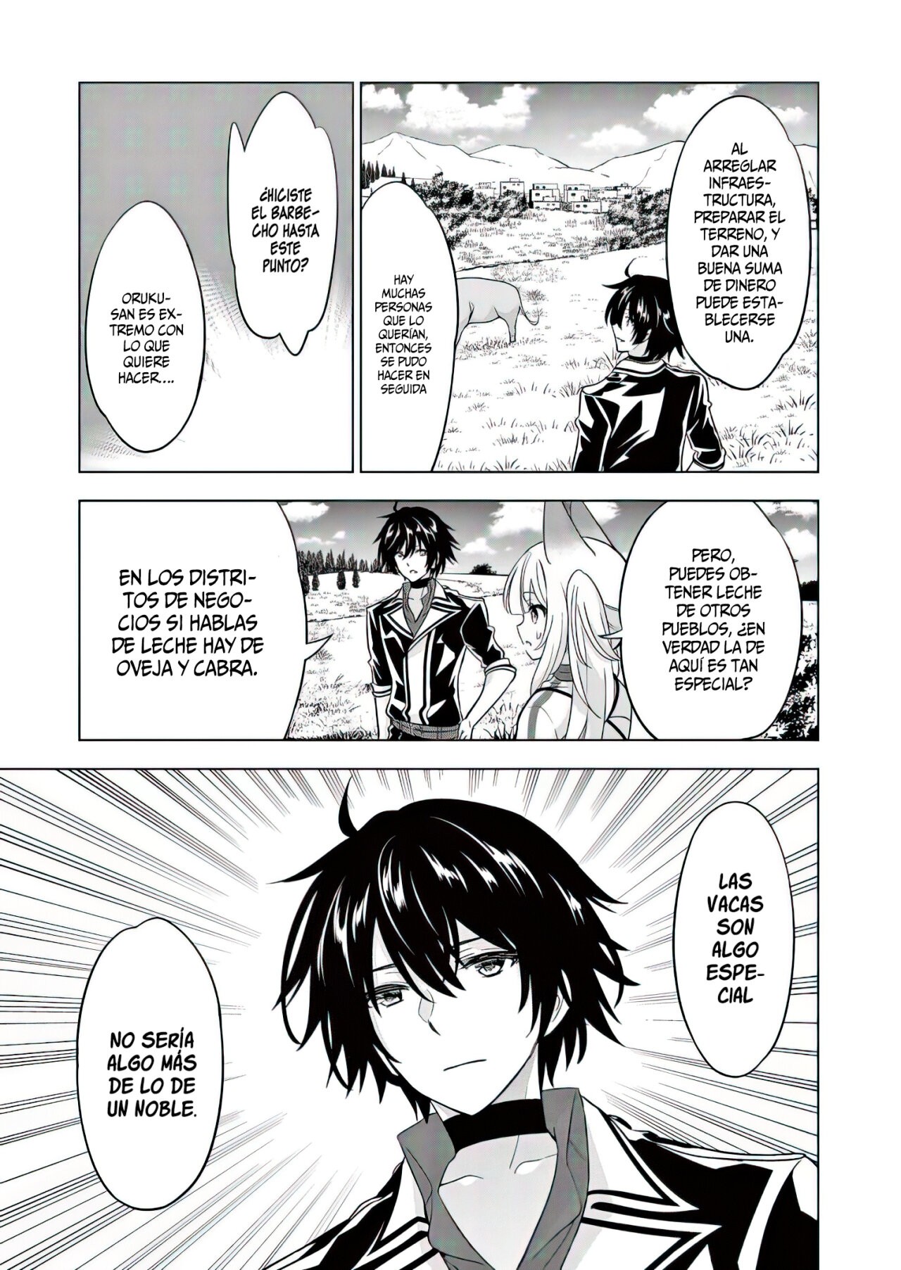 Shijou Saikyou Orc-san no Tanoshii Tanetsuke Harem Zukuri Capitulo 83: Las Personas que le van a Disparar al Jinete primero le Disparan al Caballo. página 16