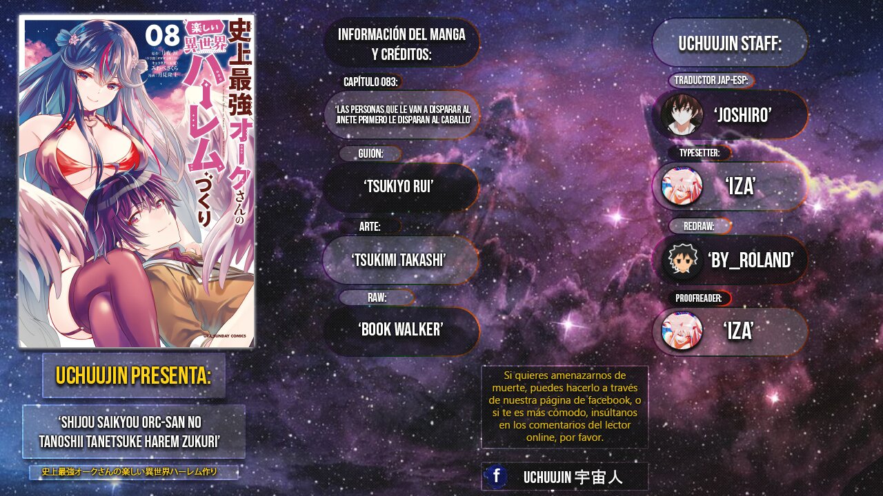 Shijou Saikyou Orc-san no Tanoshii Tanetsuke Harem Zukuri Capitulo 83: Las Personas que le van a Disparar al Jinete primero le Disparan al Caballo. página 2