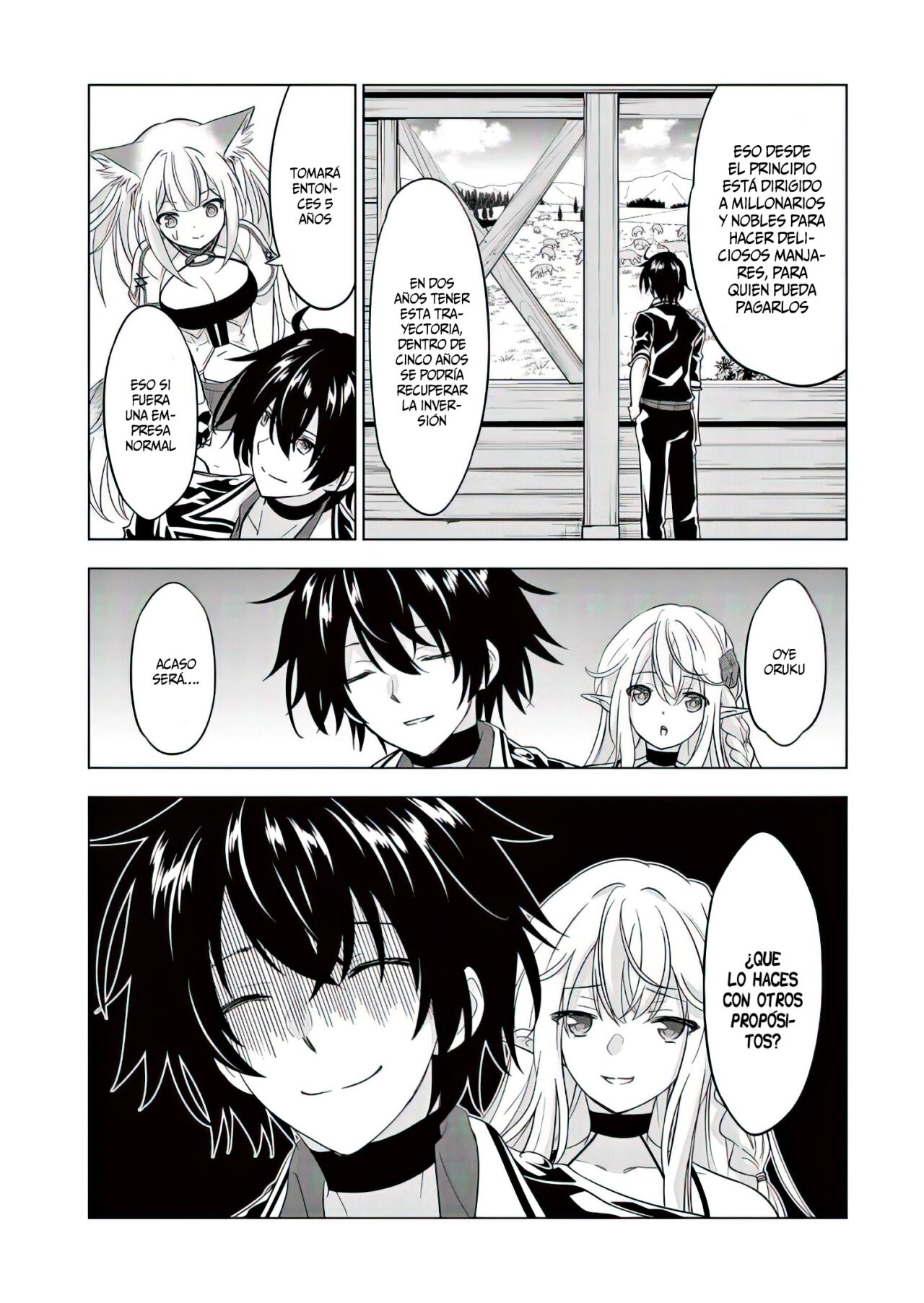 Shijou Saikyou Orc-san no Tanoshii Tanetsuke Harem Zukuri Capitulo 83: Las Personas que le van a Disparar al Jinete primero le Disparan al Caballo. página 21