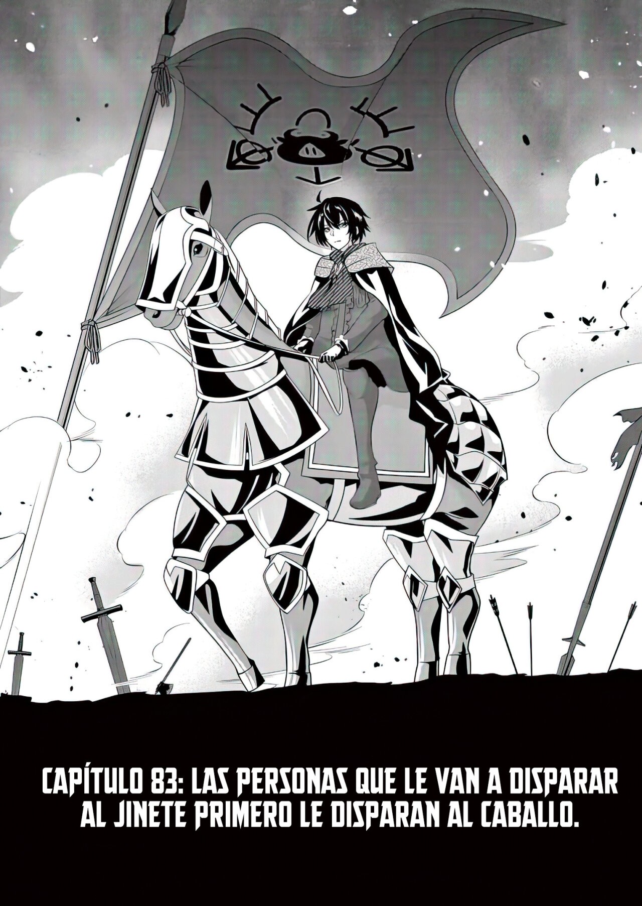 Shijou Saikyou Orc-san no Tanoshii Tanetsuke Harem Zukuri Capitulo 83: Las Personas que le van a Disparar al Jinete primero le Disparan al Caballo. página 4