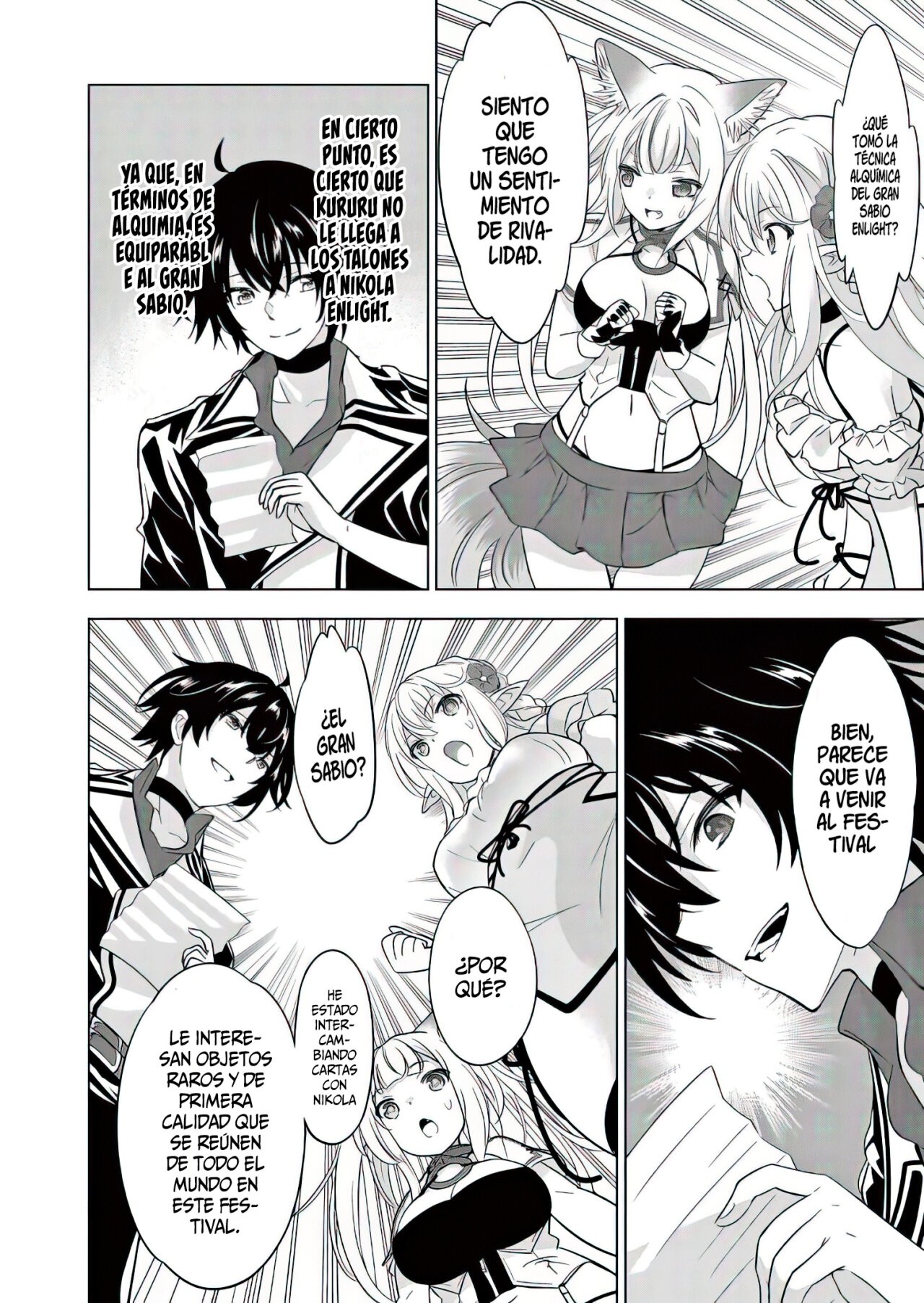 Shijou Saikyou Orc-san no Tanoshii Tanetsuke Harem Zukuri Capitulo 83: Las Personas que le van a Disparar al Jinete primero le Disparan al Caballo. página 5