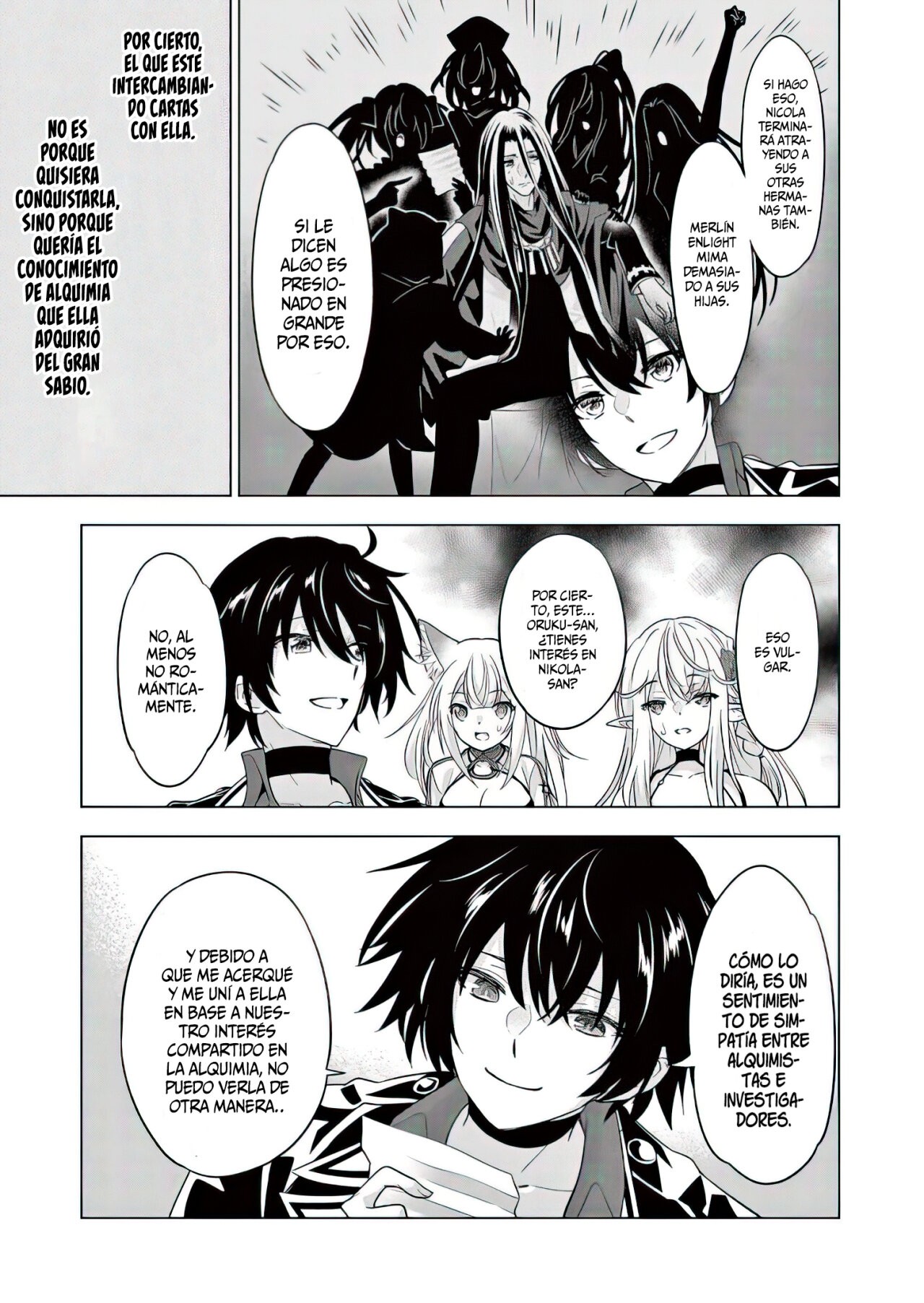 Shijou Saikyou Orc-san no Tanoshii Tanetsuke Harem Zukuri Capitulo 83: Las Personas que le van a Disparar al Jinete primero le Disparan al Caballo. página 6