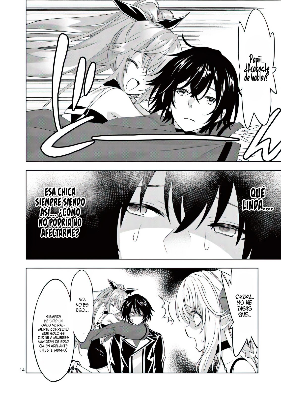 Shijou Saikyou Orc-san no Tanoshii Tanetsuke Harem Zukuri Capitulo 84: ¿¡Acaso eres un traidor!? ¡Los Hijos Ocultos del Orco! página 18