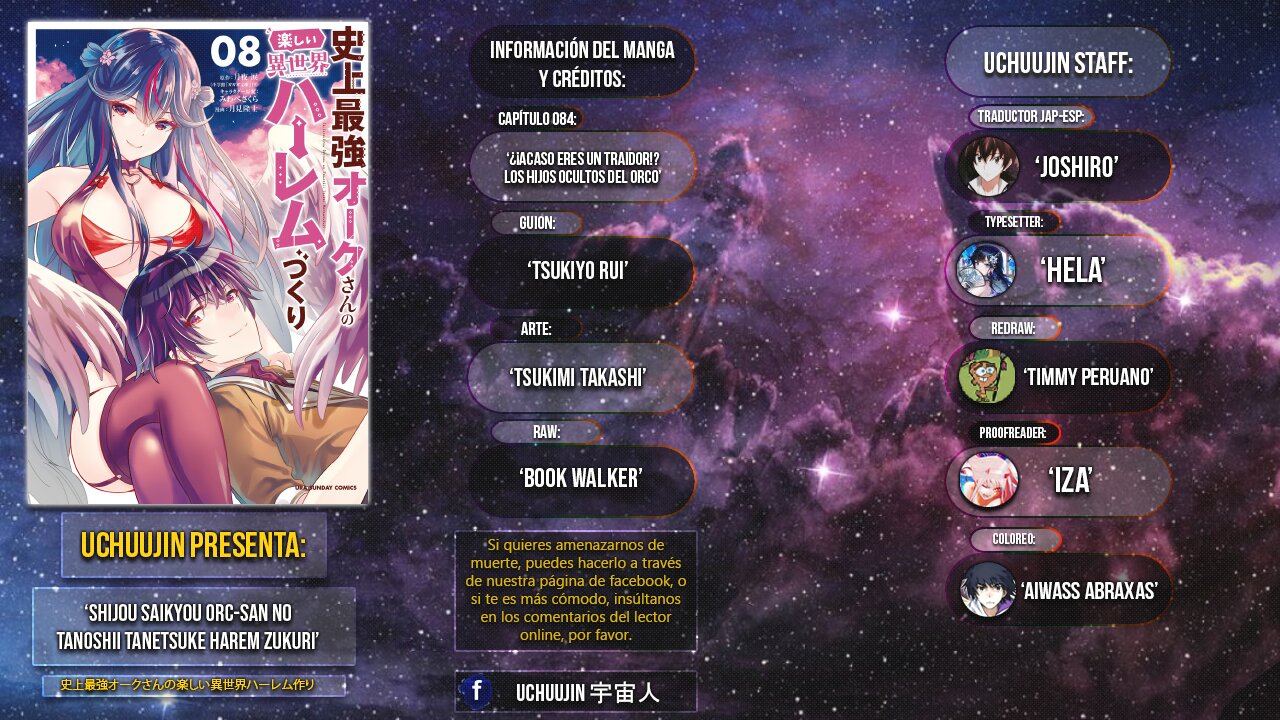 Shijou Saikyou Orc-san no Tanoshii Tanetsuke Harem Zukuri Capitulo 84: ¿¡Acaso eres un traidor!? ¡Los Hijos Ocultos del Orco! página 2