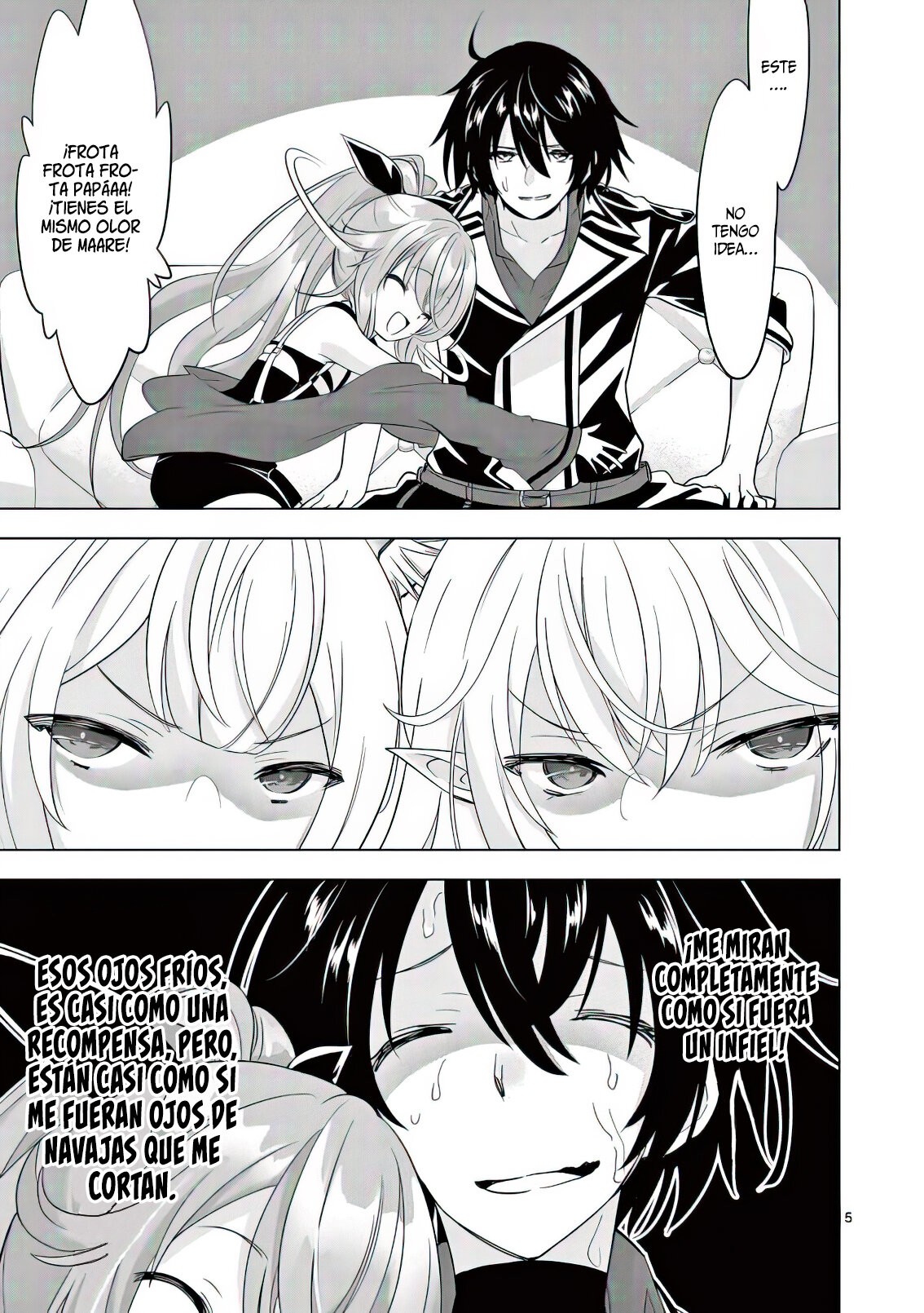 Shijou Saikyou Orc-san no Tanoshii Tanetsuke Harem Zukuri Capitulo 84: ¿¡Acaso eres un traidor!? ¡Los Hijos Ocultos del Orco! página 9