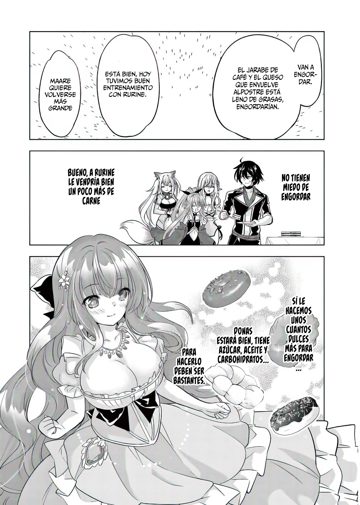Shijou Saikyou Orc-san no Tanoshii Tanetsuke Harem Zukuri Capitulo 88: A veces los Dulces Participan en el Mundo de la Política. página 22