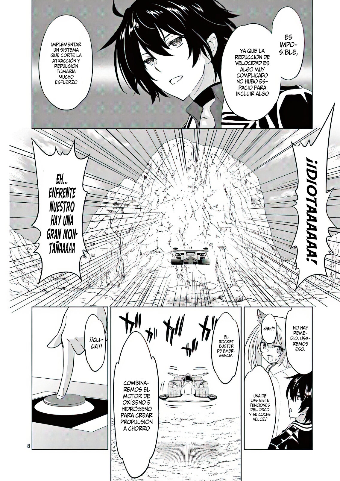 Shijou Saikyou Orc-san no Tanoshii Tanetsuke Harem Zukuri Capitulo 90: Los Coches de Levitación Magnética debieron haberse completado hace 30 años. página 11