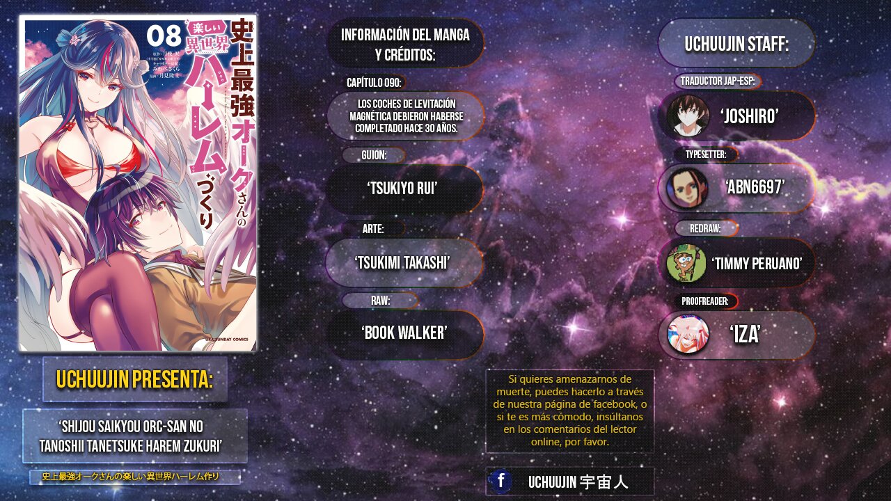 Shijou Saikyou Orc-san no Tanoshii Tanetsuke Harem Zukuri Capitulo 90: Los Coches de Levitación Magnética debieron haberse completado hace 30 años. página 2