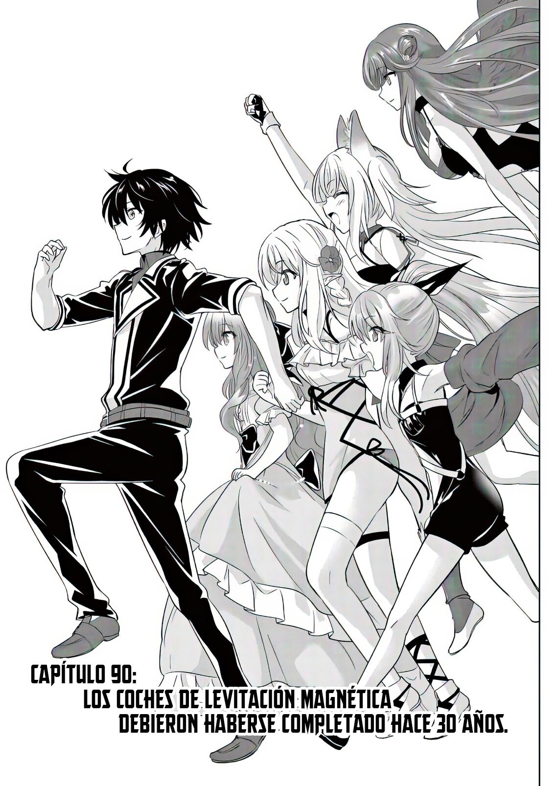 Shijou Saikyou Orc-san no Tanoshii Tanetsuke Harem Zukuri Capitulo 90: Los Coches de Levitación Magnética debieron haberse completado hace 30 años. página 4