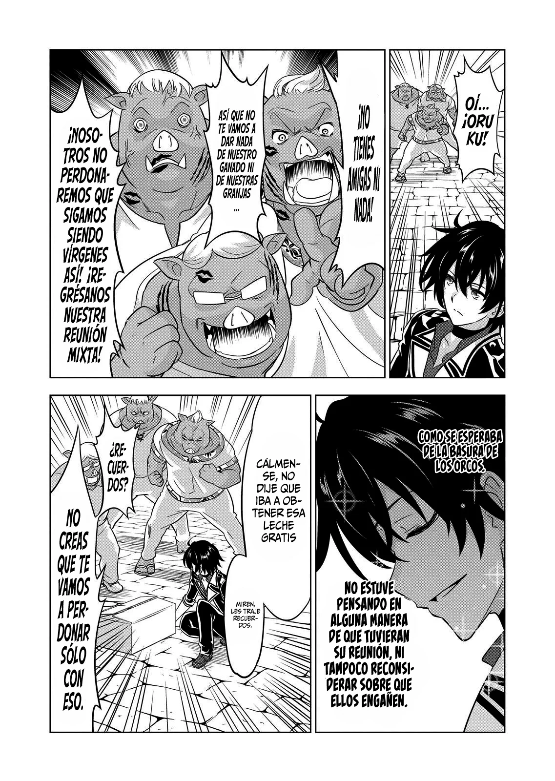Shijou Saikyou Orc-san no Tanoshii Tanetsuke Harem Zukuri Capitulo 91: Mis Esposas son Bellas Chicas… página 19