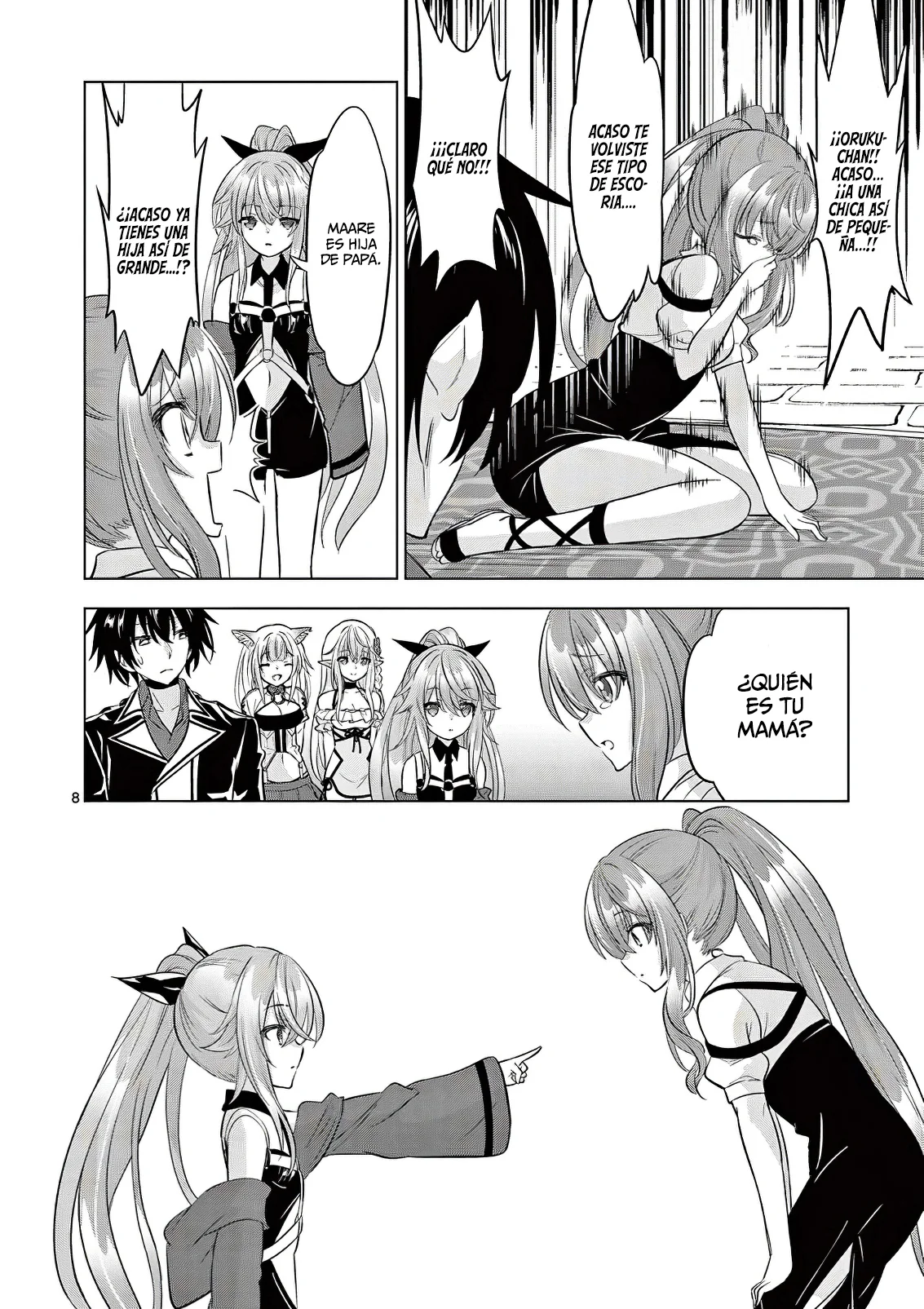 Shijou Saikyou Orc-san no Tanoshii Tanetsuke Harem Zukuri Capitulo 92: Me Duele Más el Estomago cuando les presente a mis Padres... página 11