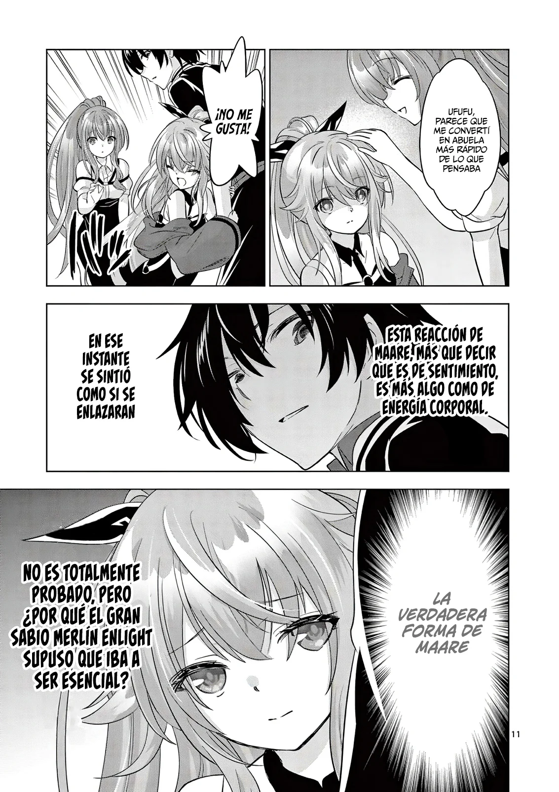 Shijou Saikyou Orc-san no Tanoshii Tanetsuke Harem Zukuri Capitulo 92: Me Duele Más el Estomago cuando les presente a mis Padres... página 14