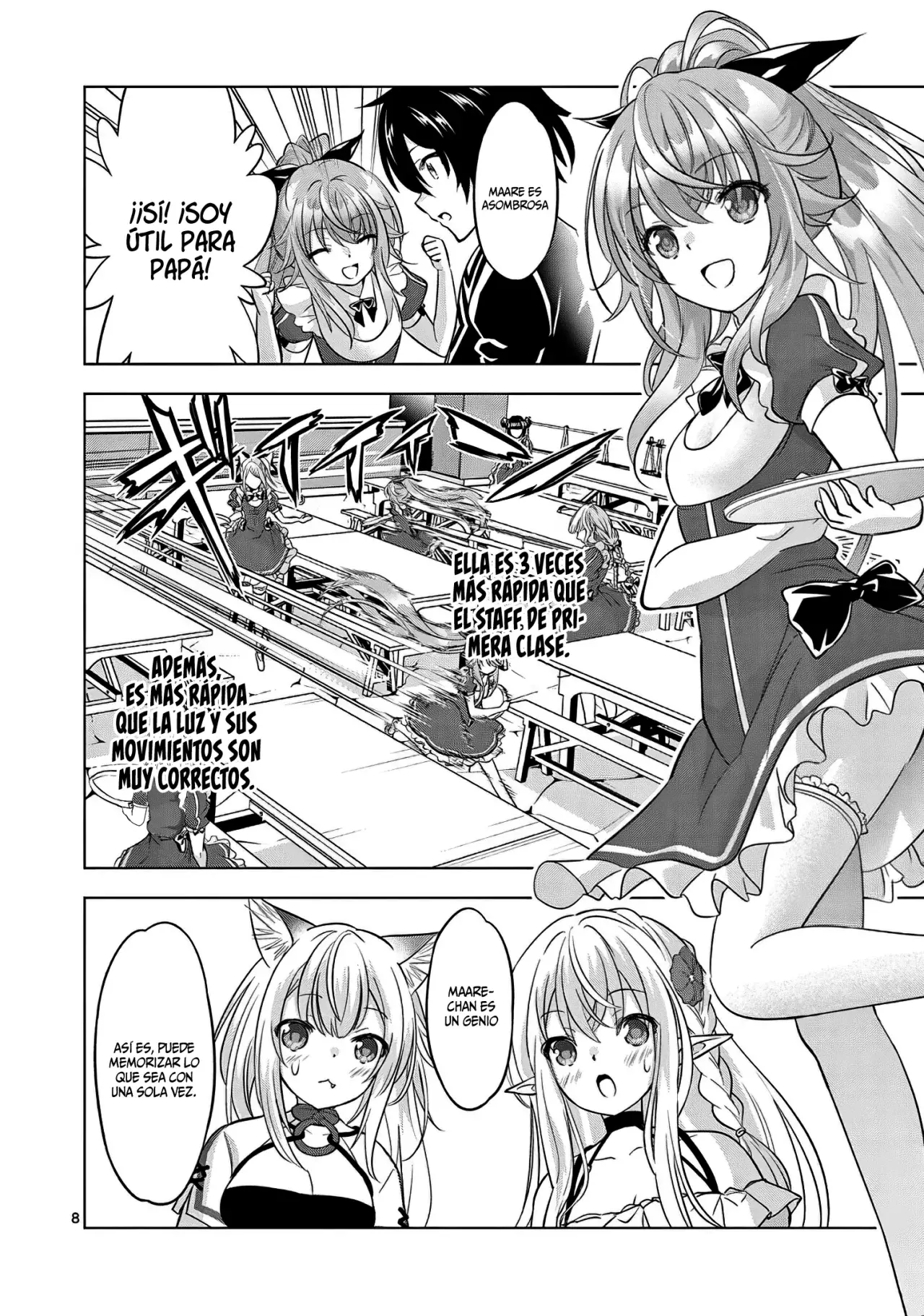 Shijou Saikyou Orc-san no Tanoshii Tanetsuke Harem Zukuri Capitulo 94: El Dulcero que puede hacer una Fila. página 11