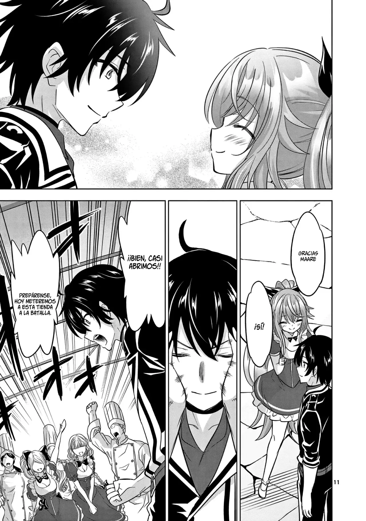 Shijou Saikyou Orc-san no Tanoshii Tanetsuke Harem Zukuri Capitulo 94: El Dulcero que puede hacer una Fila. página 14