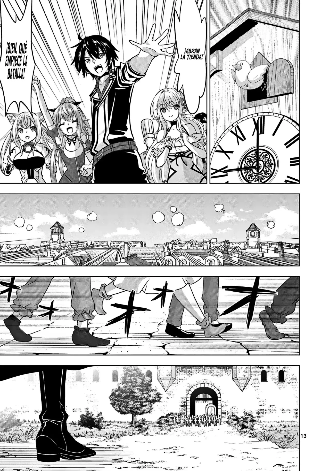 Shijou Saikyou Orc-san no Tanoshii Tanetsuke Harem Zukuri Capitulo 94: El Dulcero que puede hacer una Fila. página 16