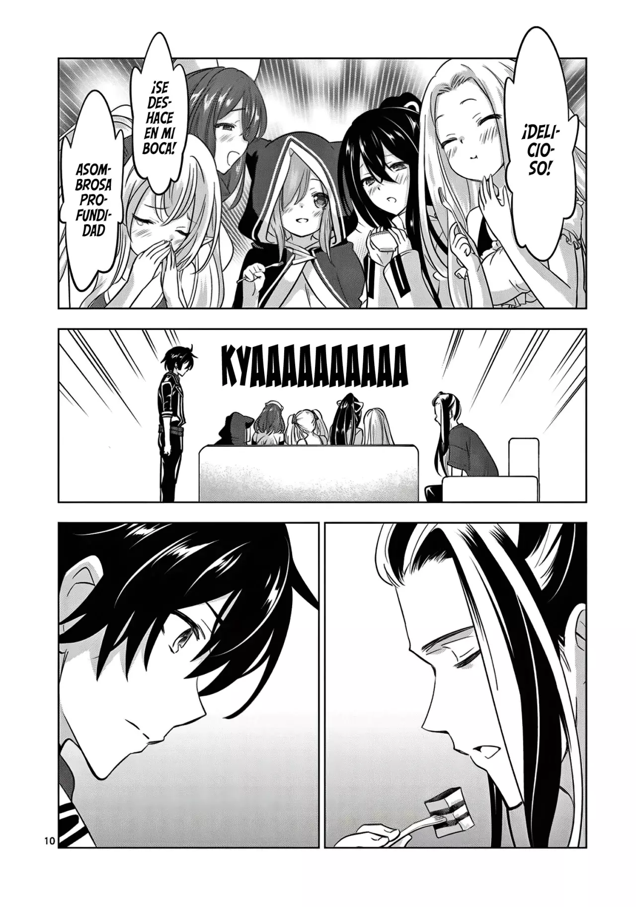 Shijou Saikyou Orc-san no Tanoshii Tanetsuke Harem Zukuri Capitulo 96: EL juicio del Gran Sabio. página 13