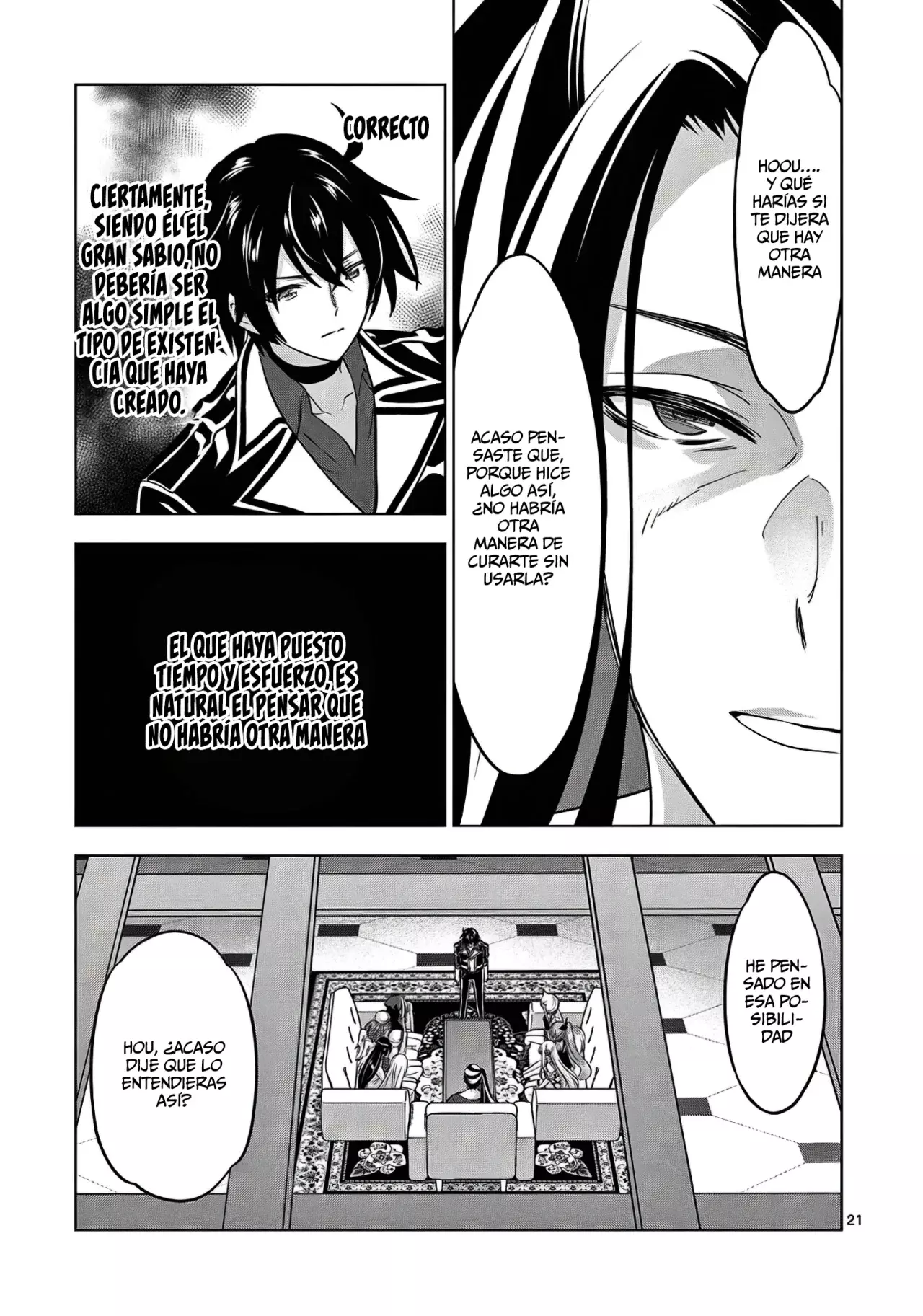 Shijou Saikyou Orc-san no Tanoshii Tanetsuke Harem Zukuri Capitulo 96: EL juicio del Gran Sabio. página 24