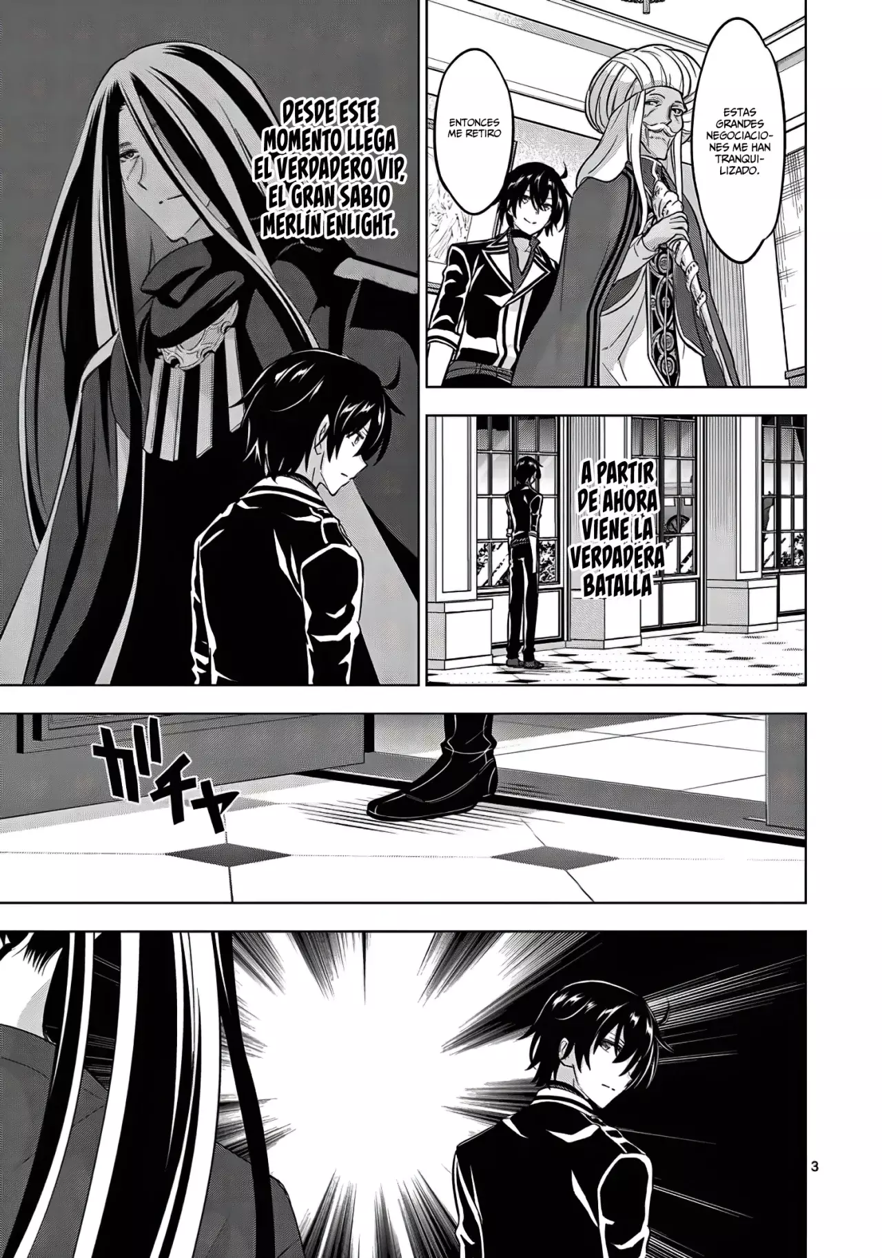 Shijou Saikyou Orc-san no Tanoshii Tanetsuke Harem Zukuri Capitulo 96: EL juicio del Gran Sabio. página 6