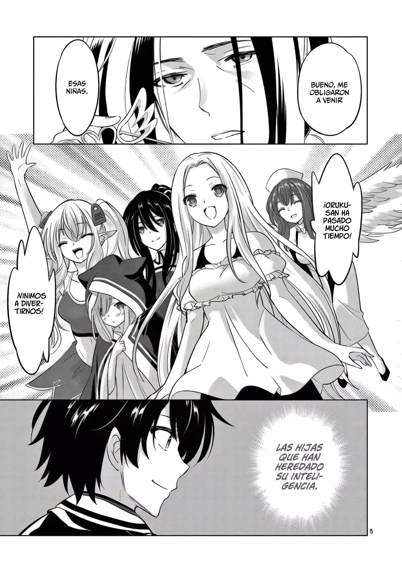 Shijou Saikyou Orc-san no Tanoshii Tanetsuke Harem Zukuri Capitulo 96: EL juicio del Gran Sabio. página 8
