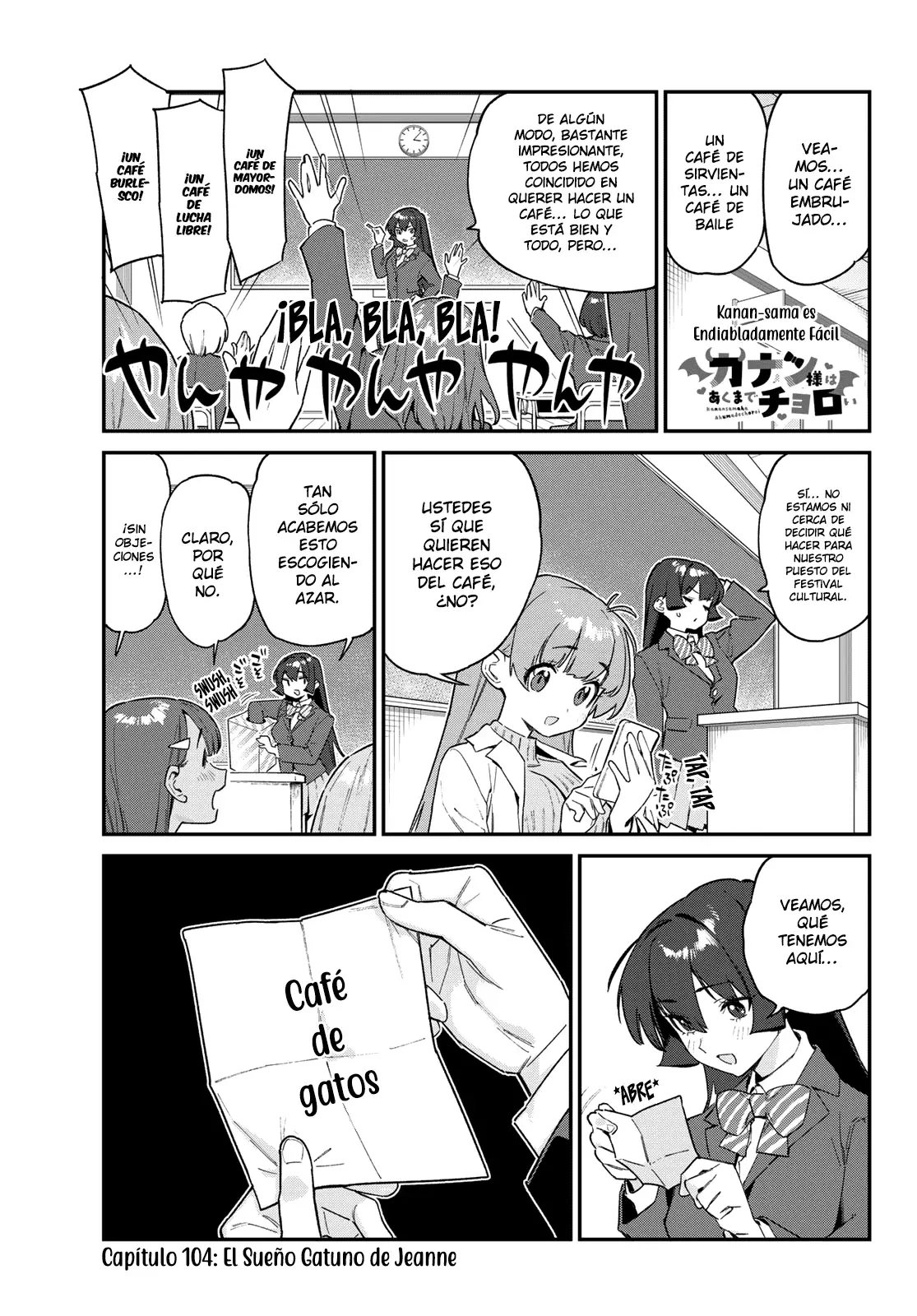 Kanan-sama Might be Easy Capitulo 104 página 5