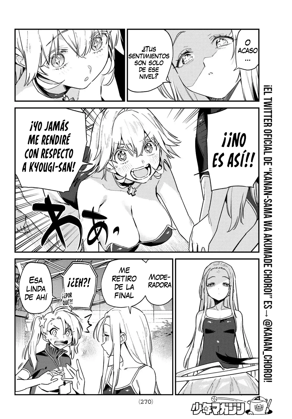 Kanan-sama Might be Easy Capitulo 129 página 8