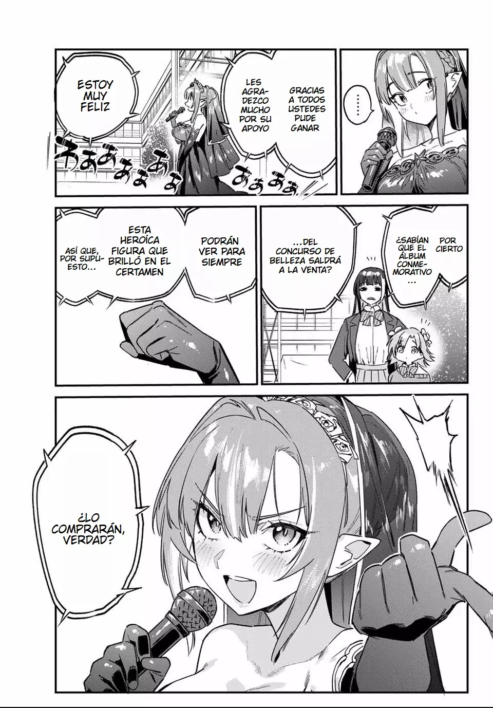 Kanan-sama Might be Easy Capitulo 135: ¡El Desenlace Del Concurso De Belleza De Kanan! página 9