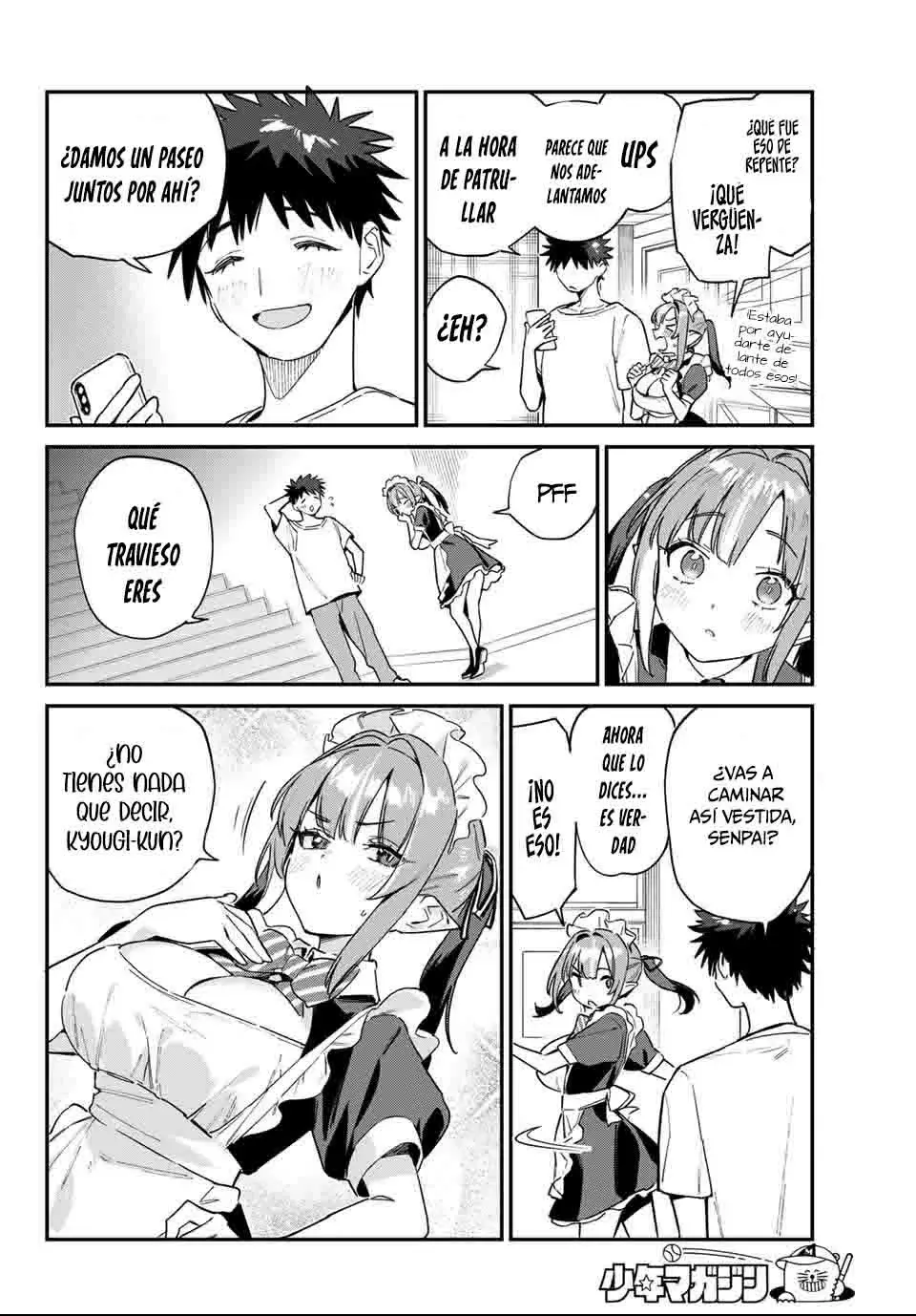 Kanan-sama Might be Easy Capitulo 137: La Cita De Kanan Y Kyougi En El Festival Cultural página 11