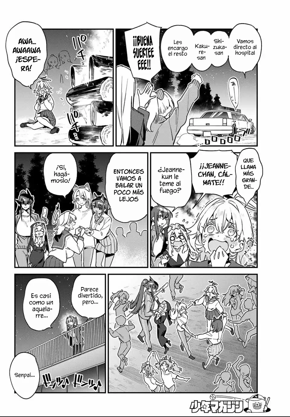 Kanan-sama Might be Easy Capitulo 140: El Final Del Festival Cultural De Kanan-sama página 8