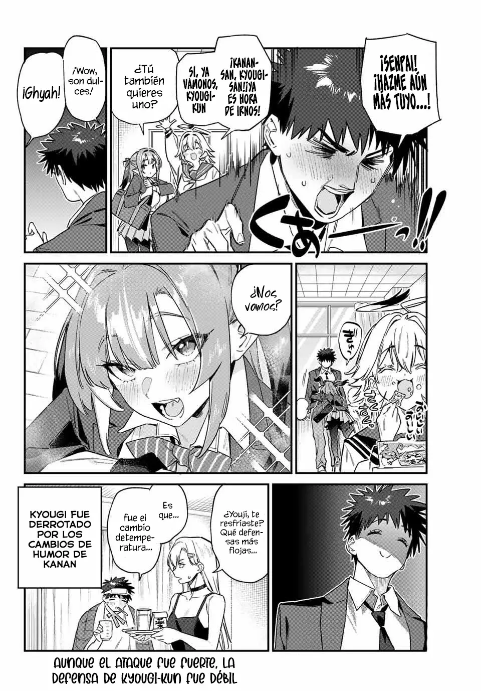 Kanan-sama Might be Easy Capitulo 141: El Derretimiento Emocional De Kanan-sama página 12