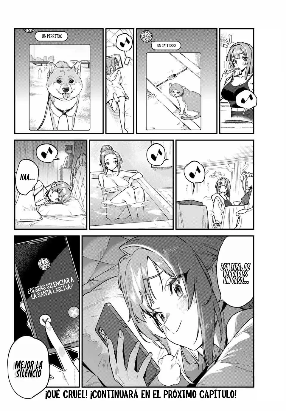 Kanan-sama Might be Easy Capitulo 143: La Primera Vez De Jeanne Con Un Smartphone página 12
