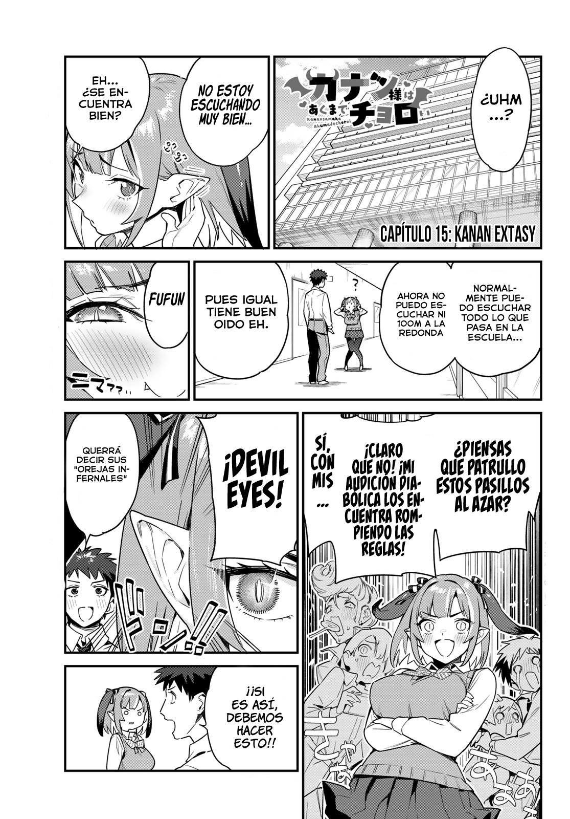 Kanan-sama Might be Easy Capitulo 15 página 3