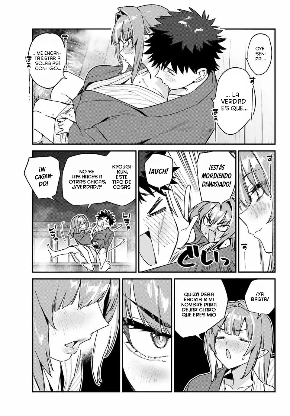 Kanan-sama Might be Easy Capitulo 151: La Marca De Kanan Y Kyougi página 8